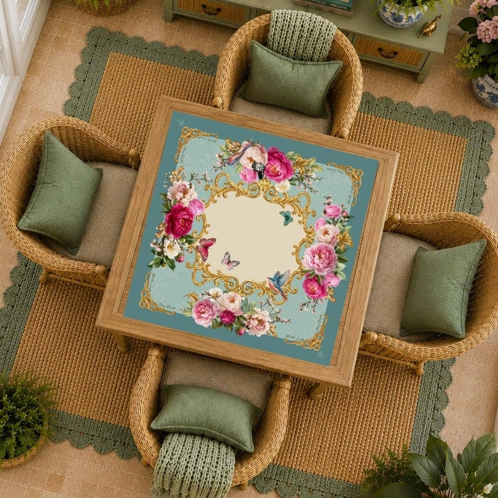 Anders  Ruff  Mahj in Bloom Mahjong Mat