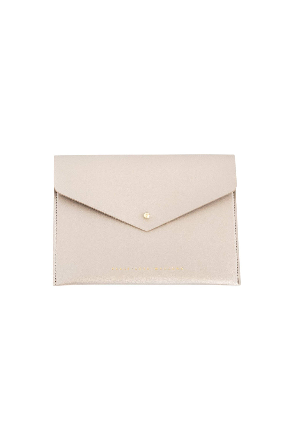 Peace Love Mahjong Card Clutch: Dusty Rose