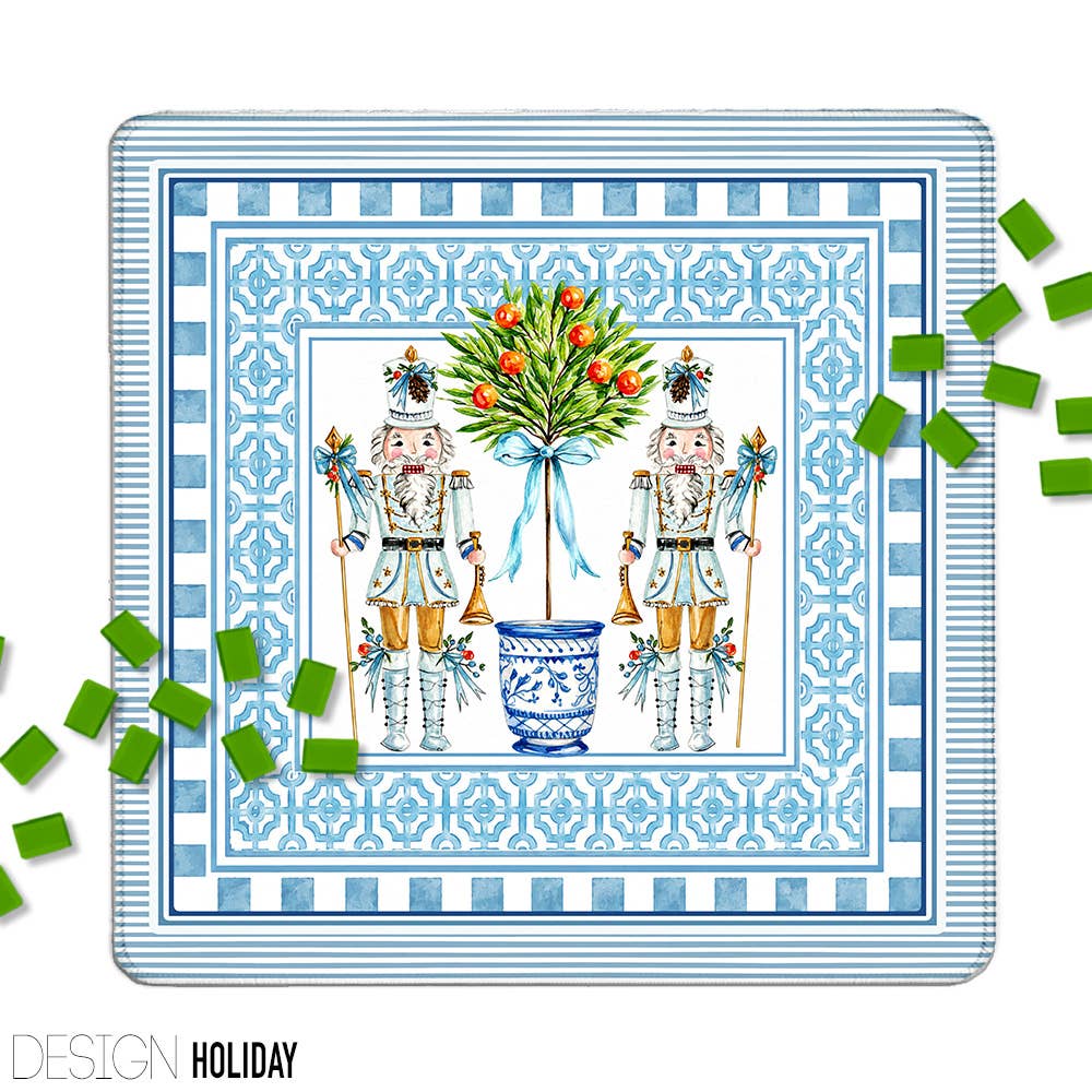 Mahjong Mat 31", Neoprene, Holiday, Christmas, Winter: Party Animal / Neoprene with bag
