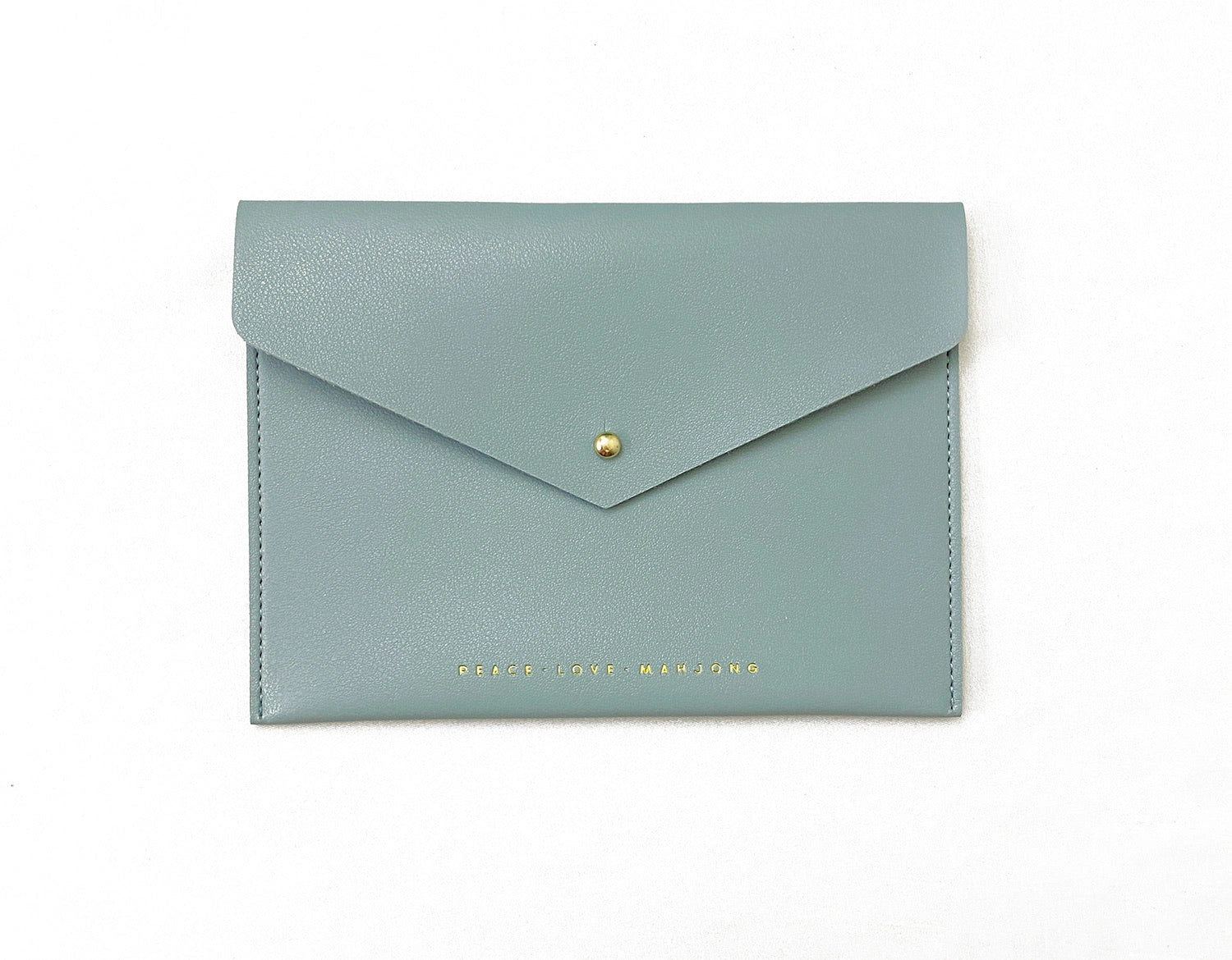 Card Clutch-Serenity Blue-Large Size