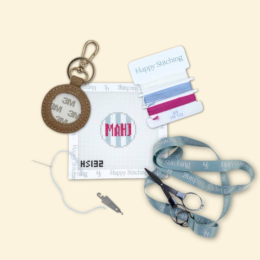 Happy Stitching Needlepoint Kit The Mahj Fob