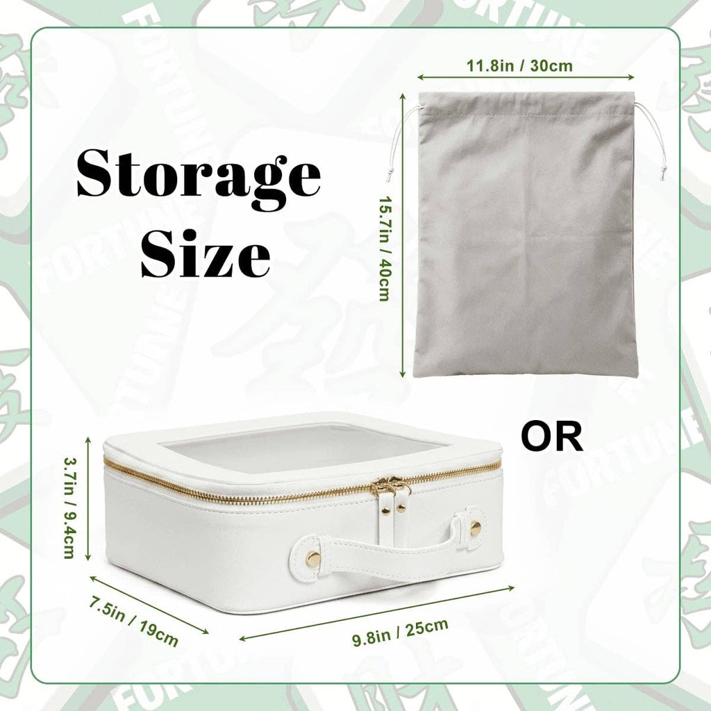 Peacocking American Mahjong Tiles: Bag Set