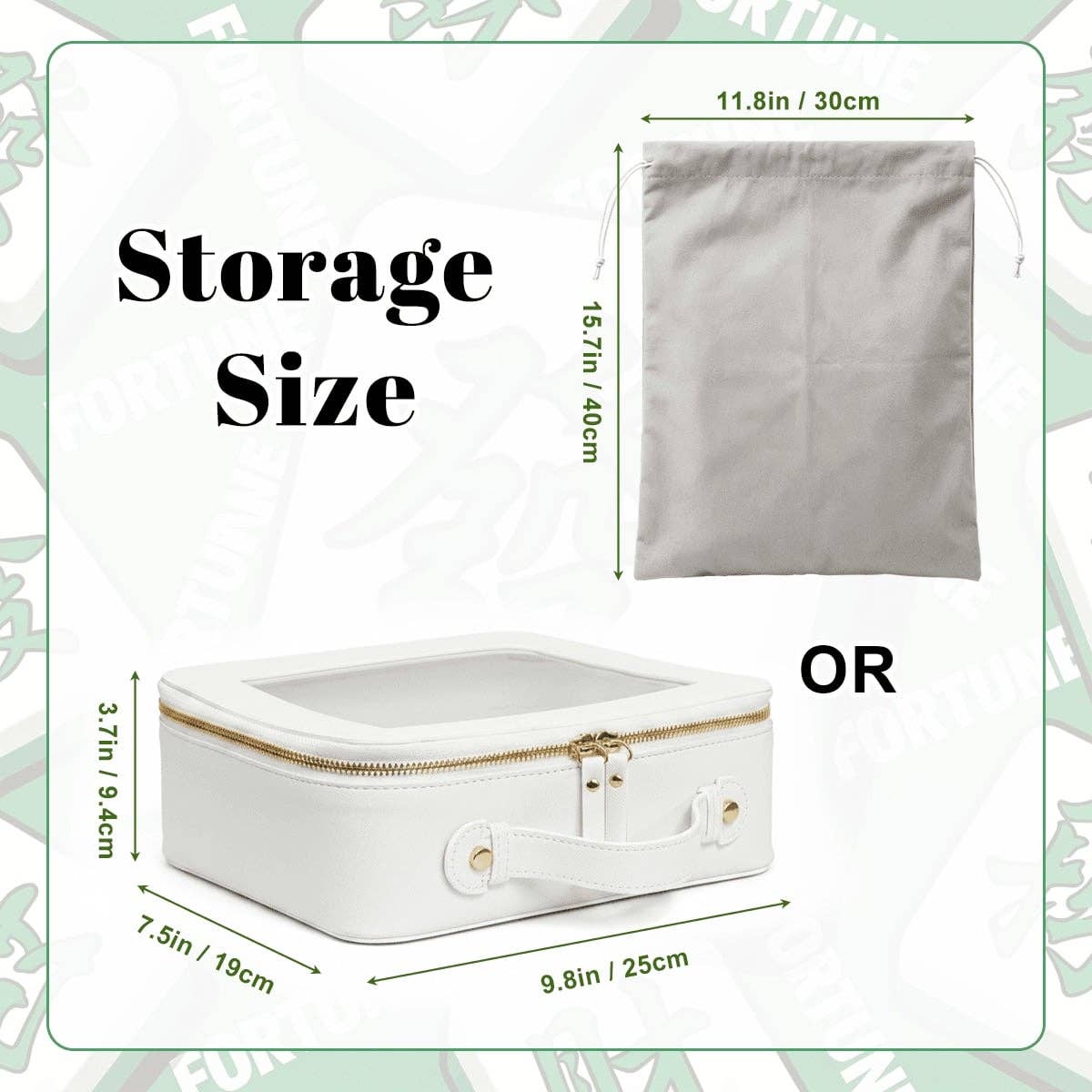 Painted Florals American Mahjong Tiles: Bag Set