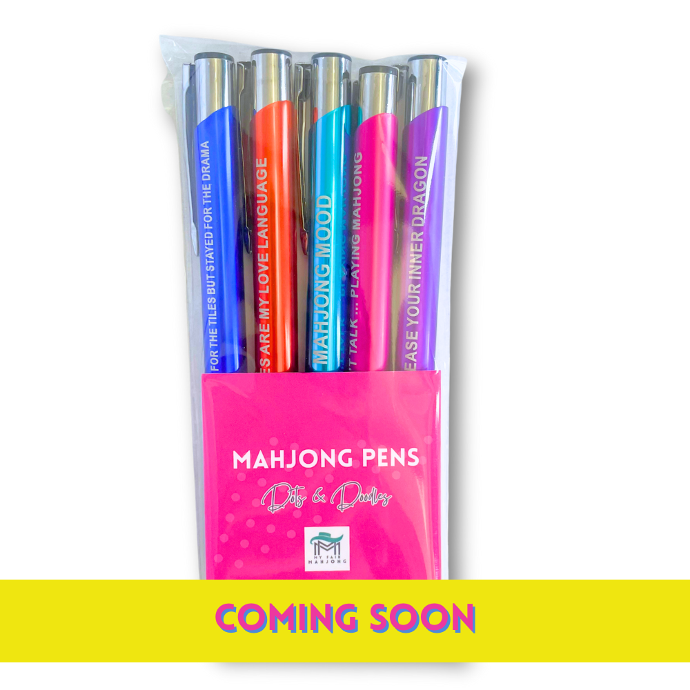 My Fair Mahjong Mahjong Pens |  5 Pack