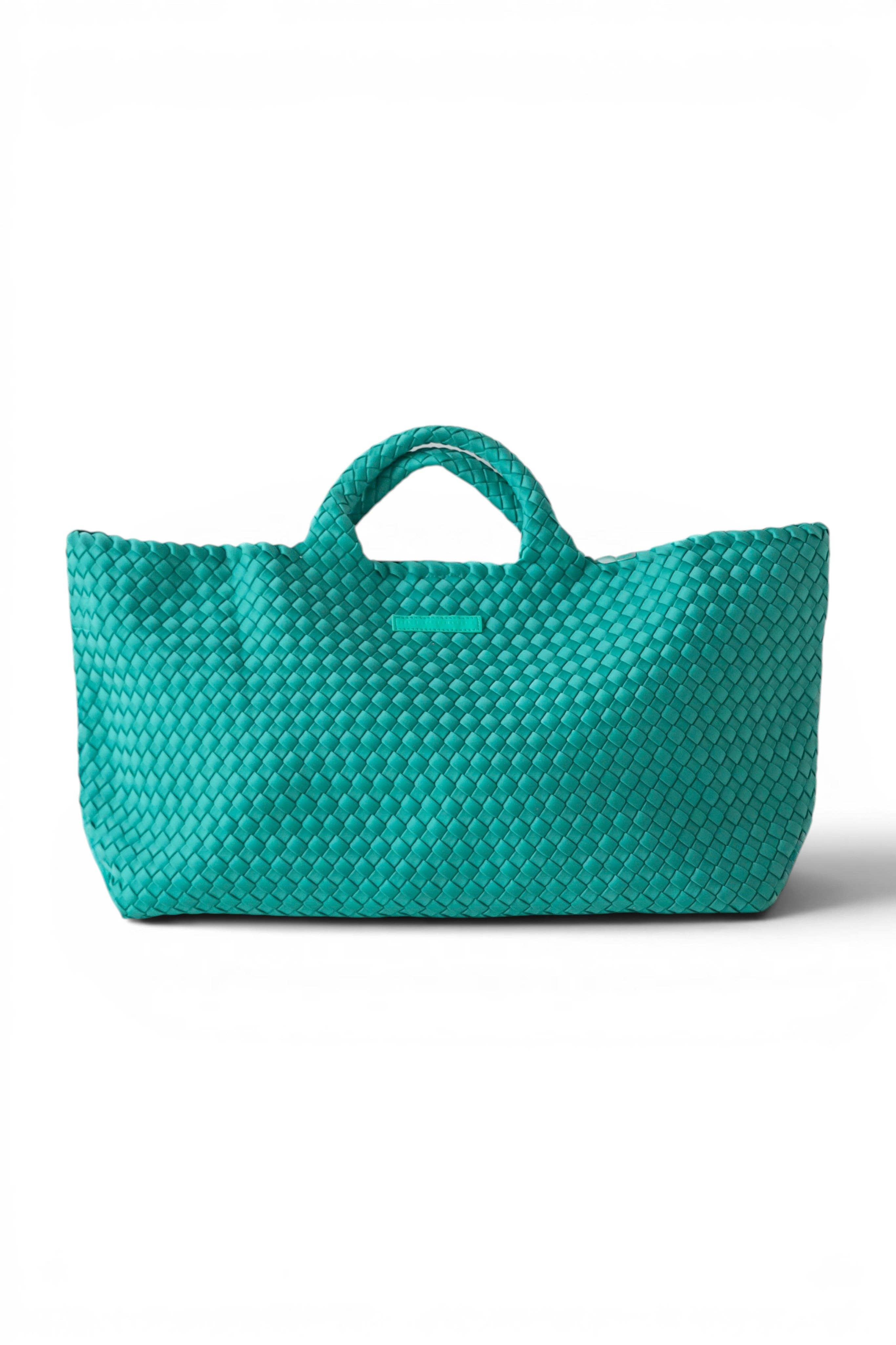 Mahjong Bag - Woven Carryall with Matching Tile Pouch: Fawn