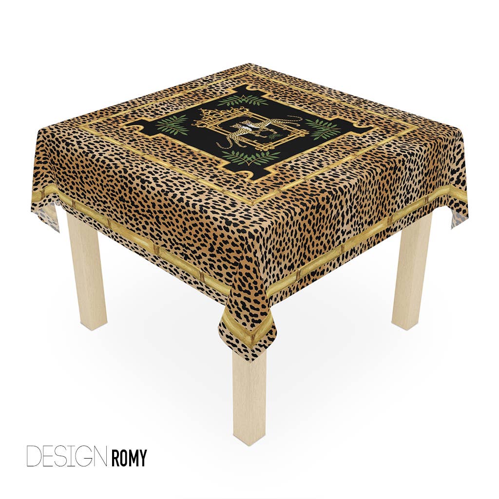Mahjong Tablecloth, Boutique Monogram: Sloane / 55" polyester