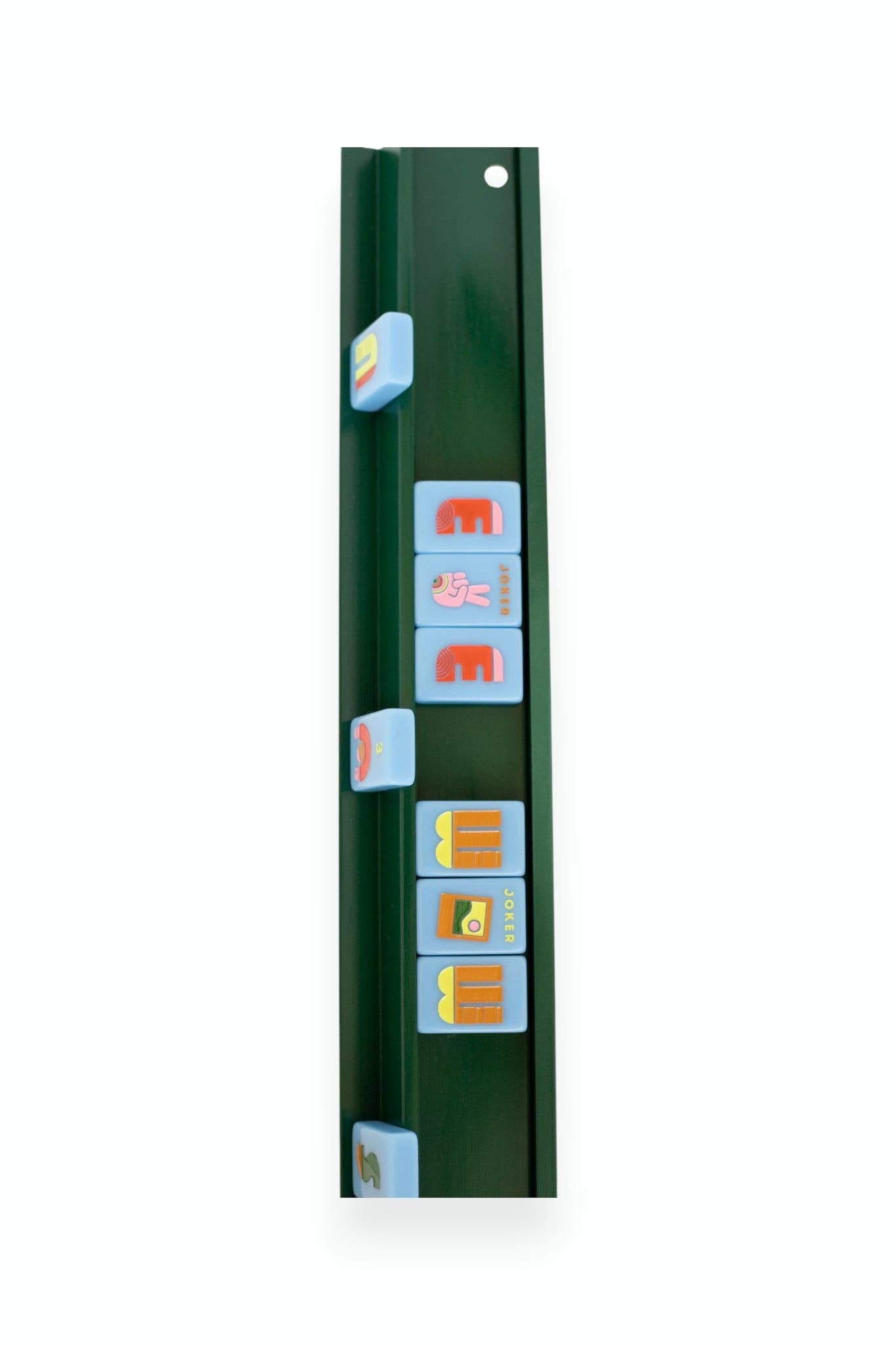 Mahjong Racks & Pushers (Set of 4): Purple