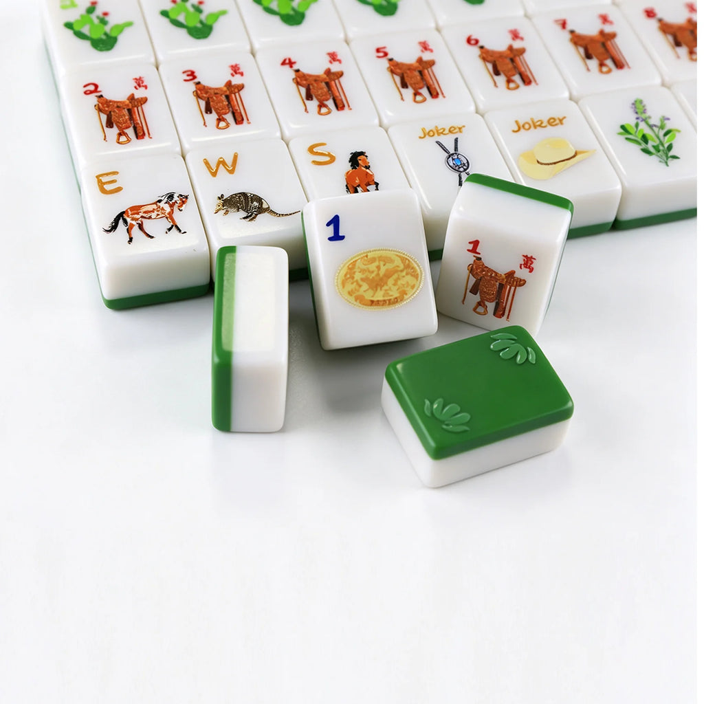 KEVA Out West Mahjong Tiles