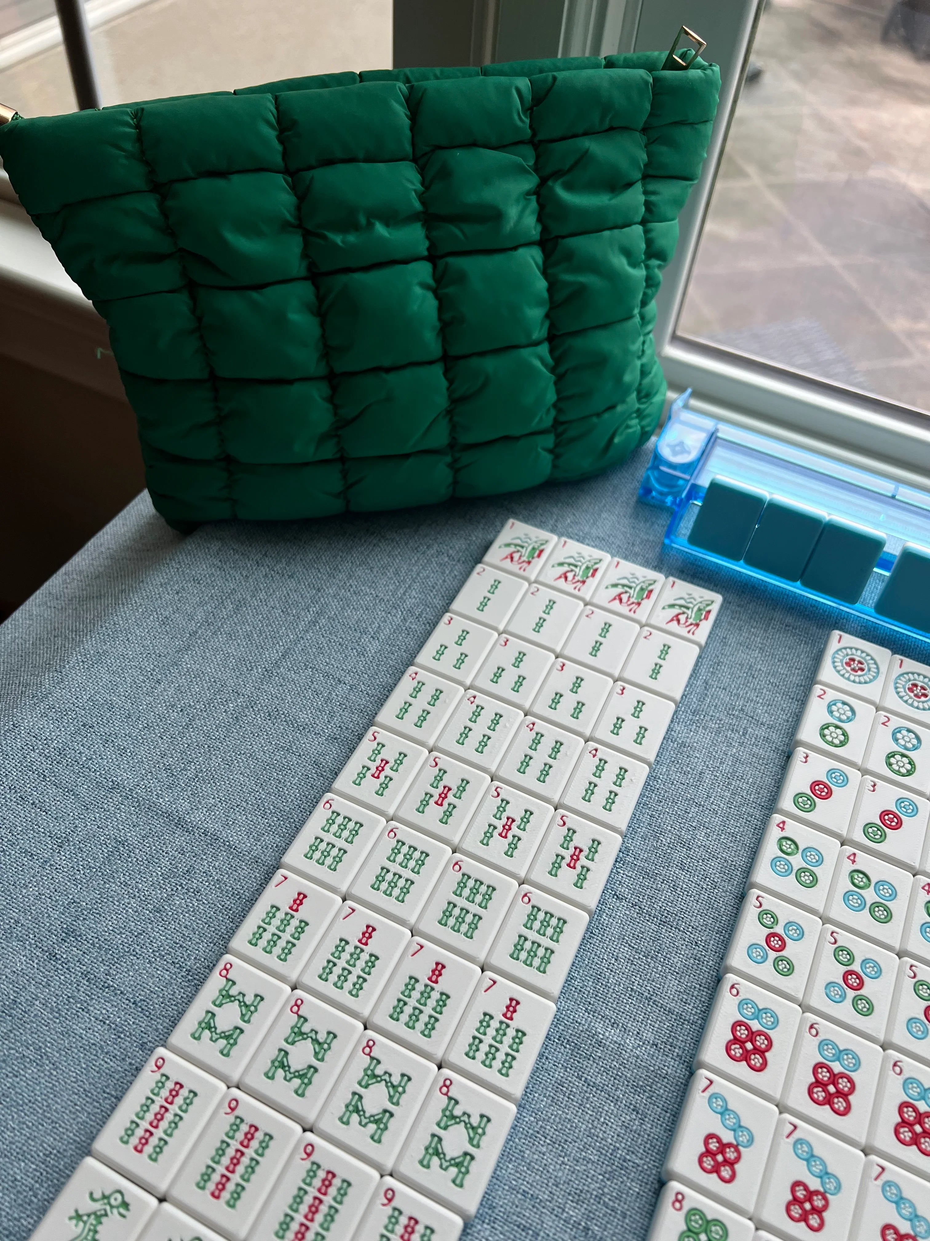 Waterproof/Floating American Mahjong Set - Spring Colors