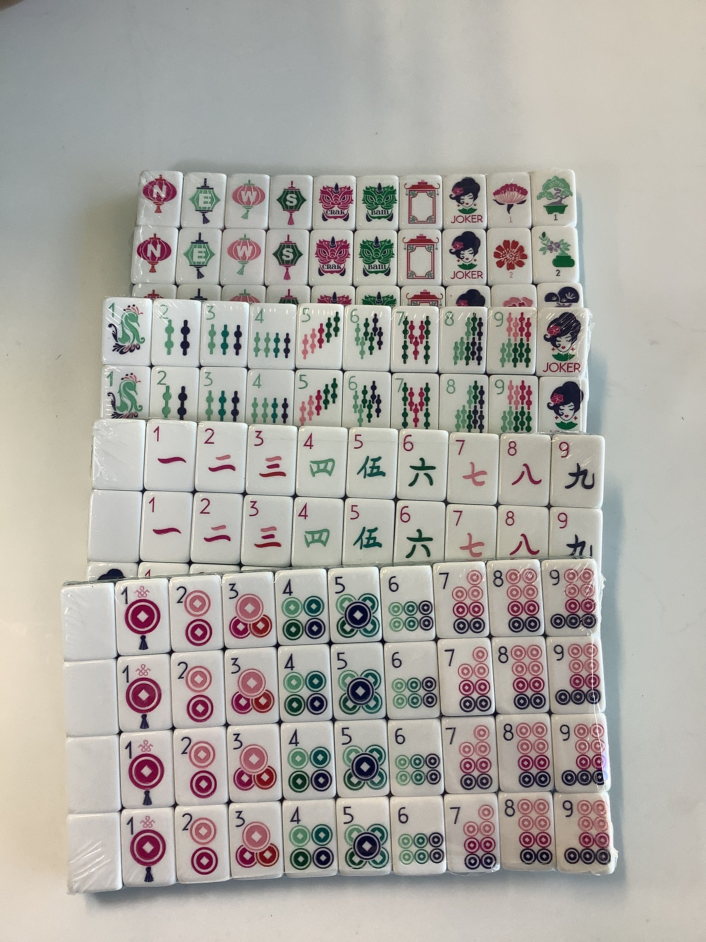 Mahjong Tiles - Chinese lantern collection