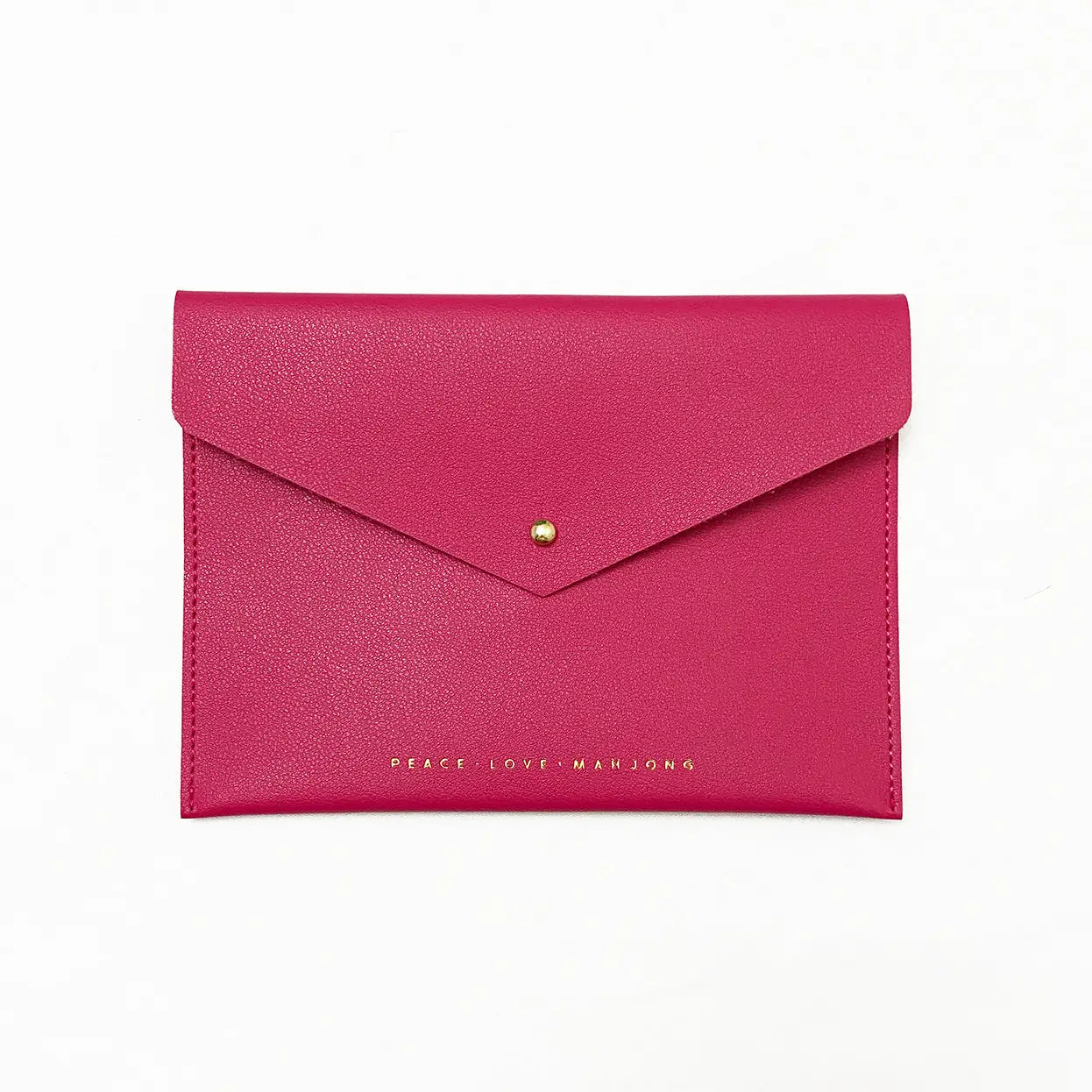 Card Clutch-Magenta-Large Size