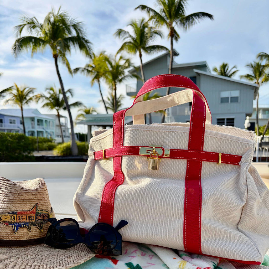 Boatkin Tote Bag - Red