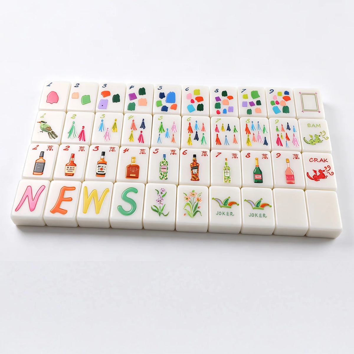 Keva  Cocktails  Mahjong Tiles