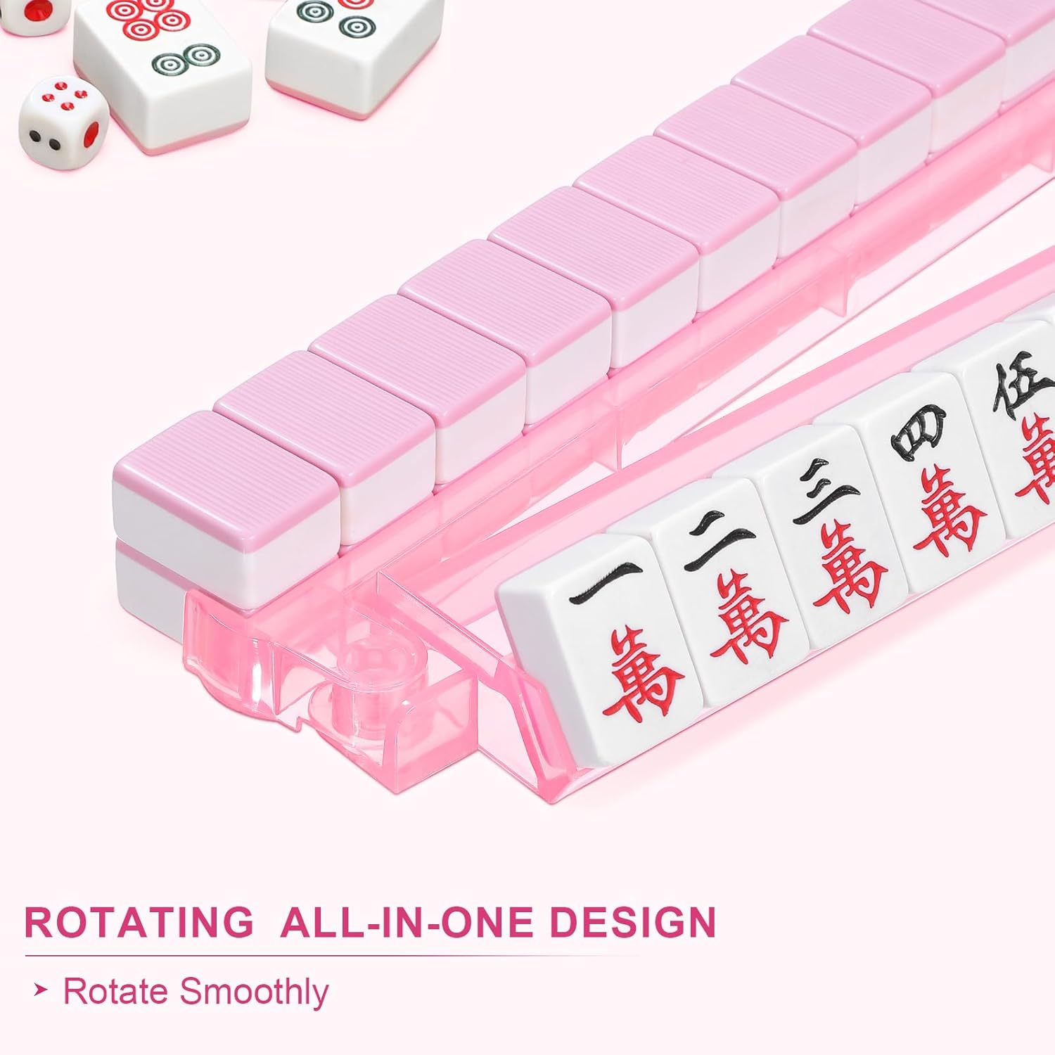 Bubble Gum Pink Rack w/attached pusher