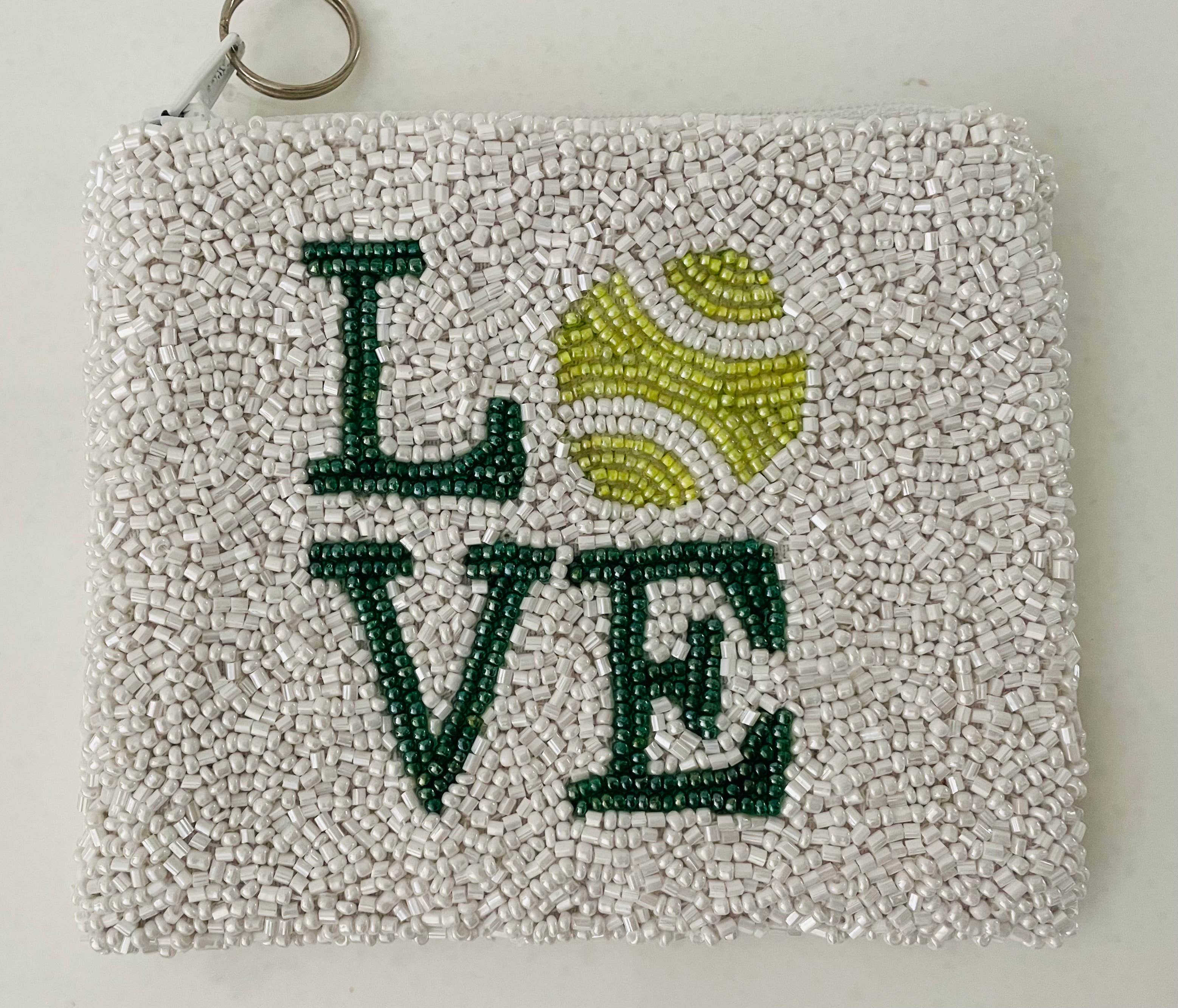 LOVE - TENNIS COIN PURSE