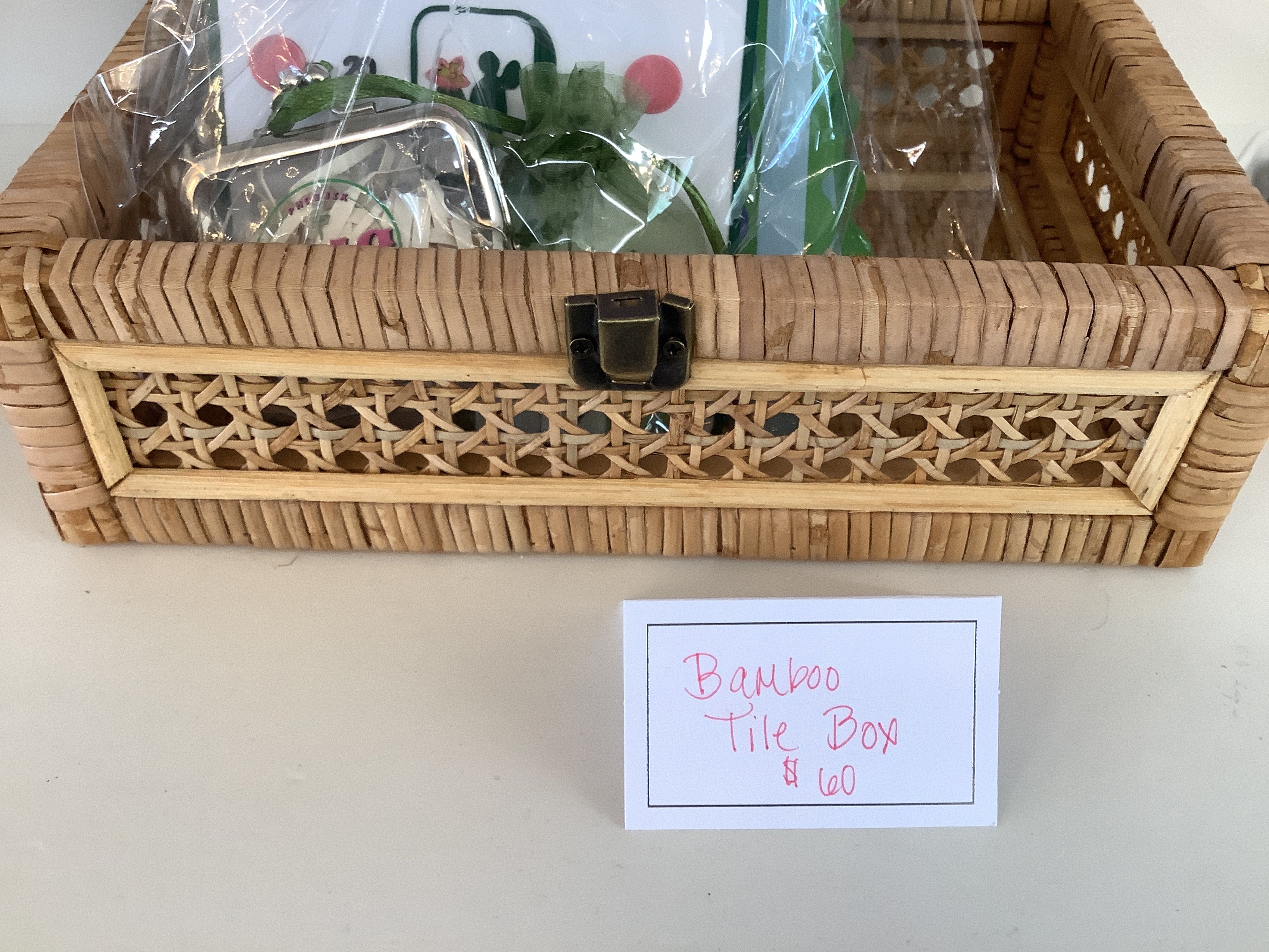 Bamboo Tile Box