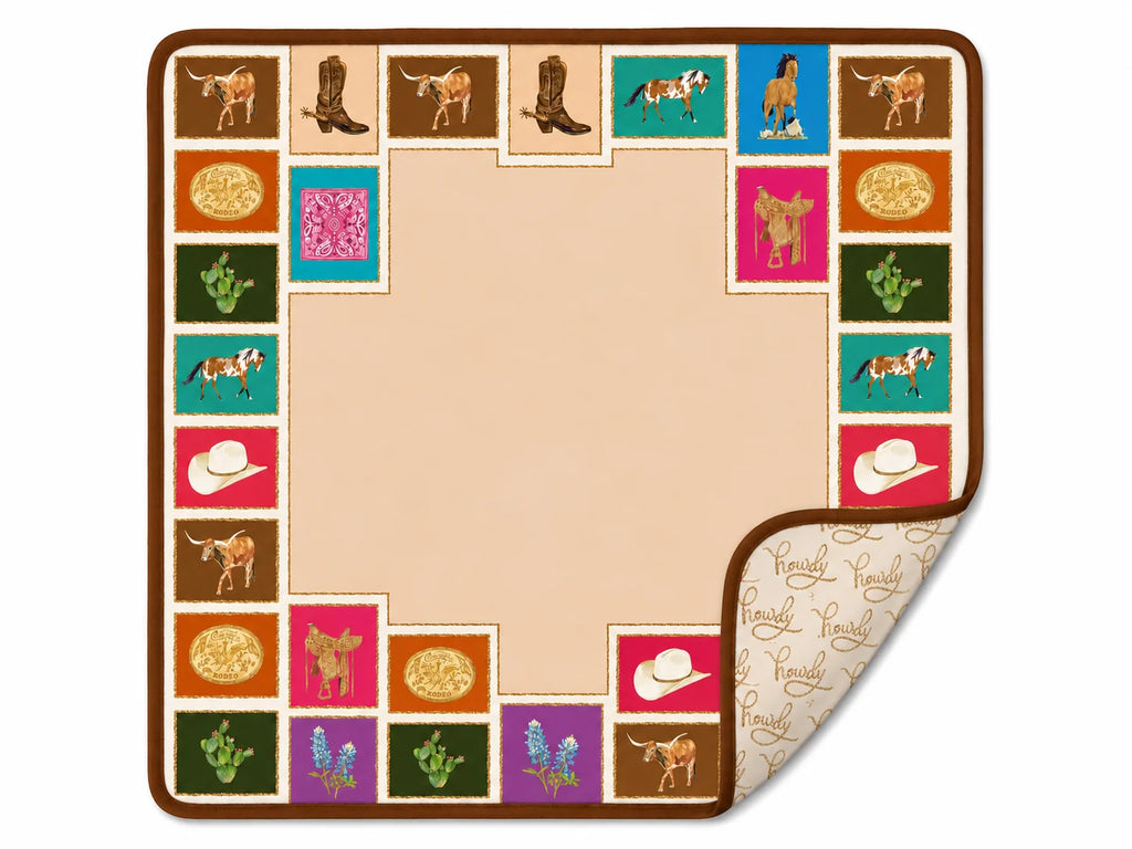 KEVA Out West Double Sided Mahjong Mat