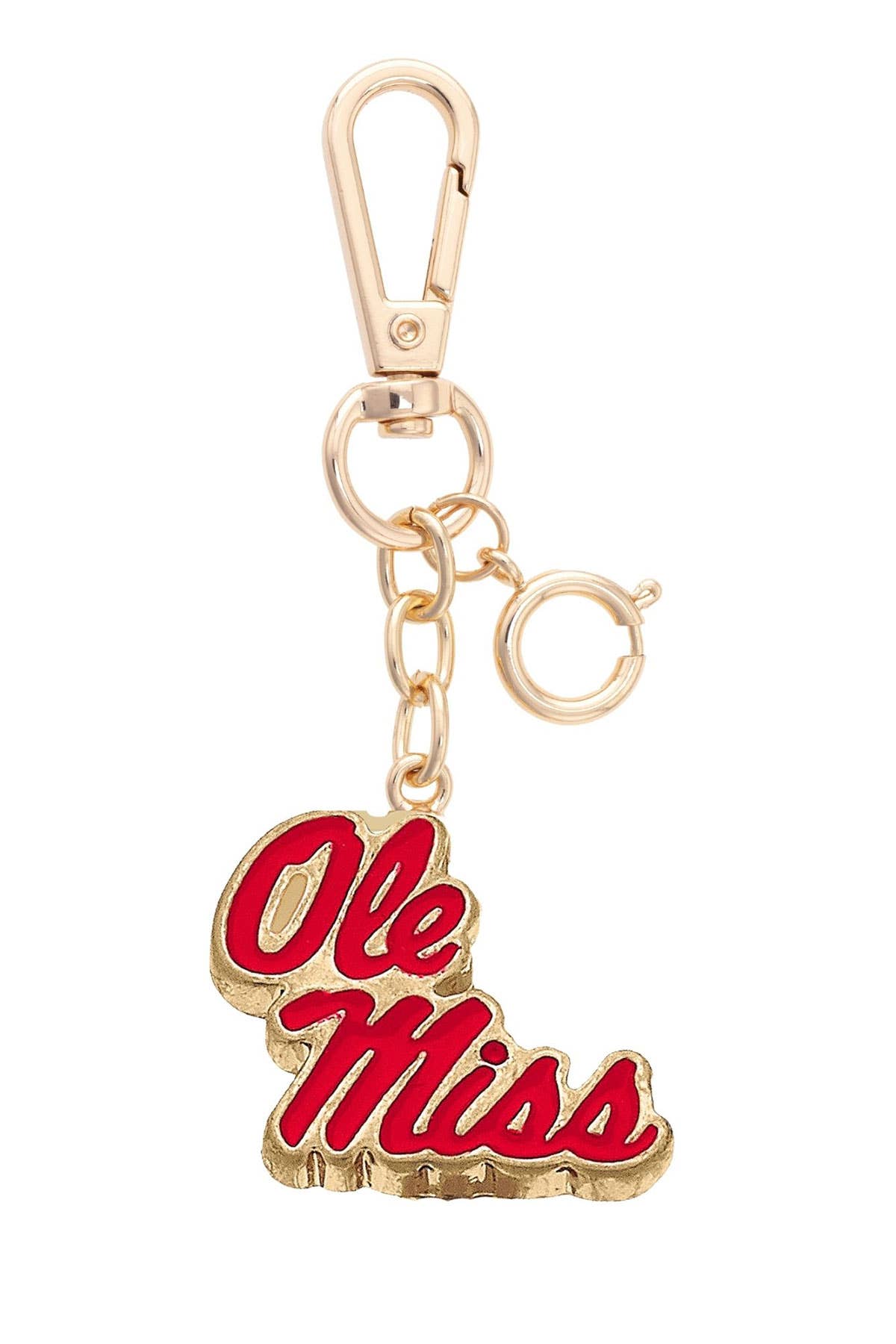 Ole Miss Rebels Enamel Logo Bag Charm
