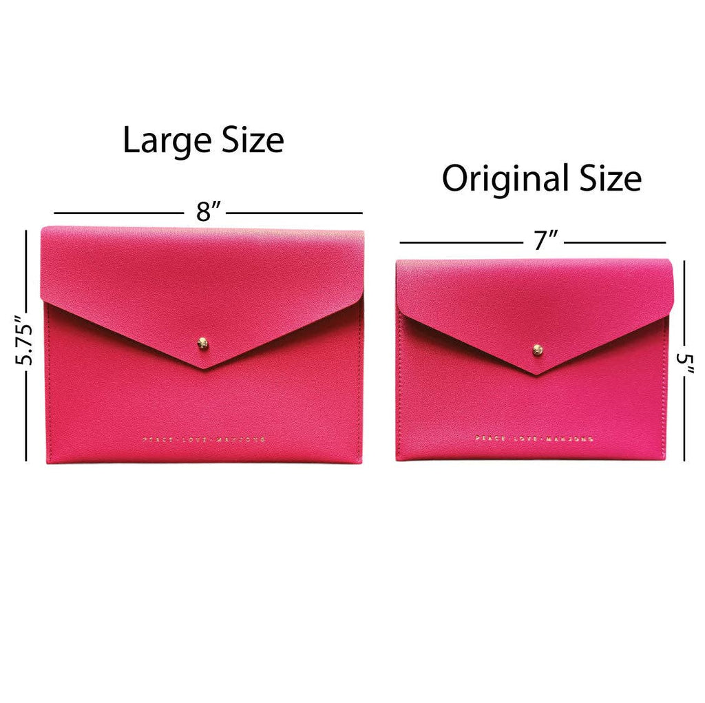 Card Clutch: Magenta - Large Size