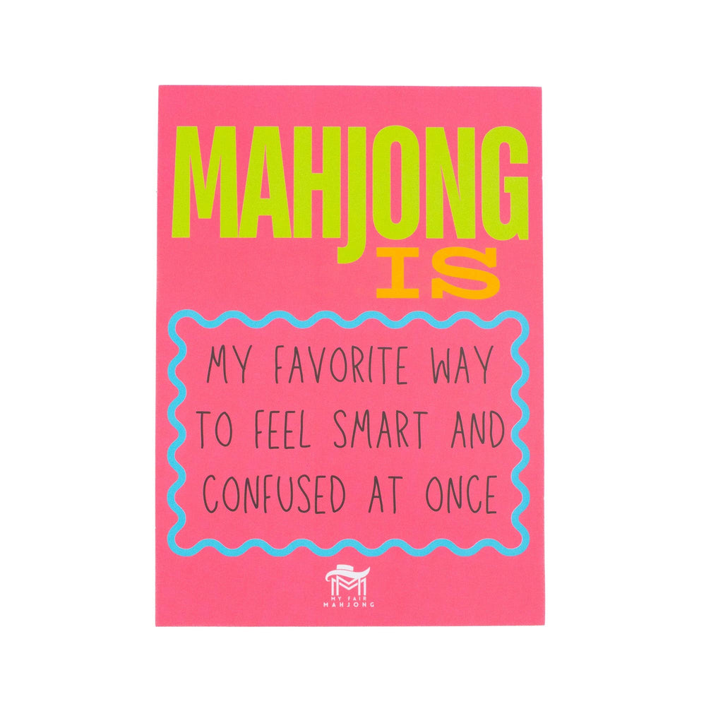 My Fair Mahjong “Mahjong Is A Harmless Cult” Shuffle Card