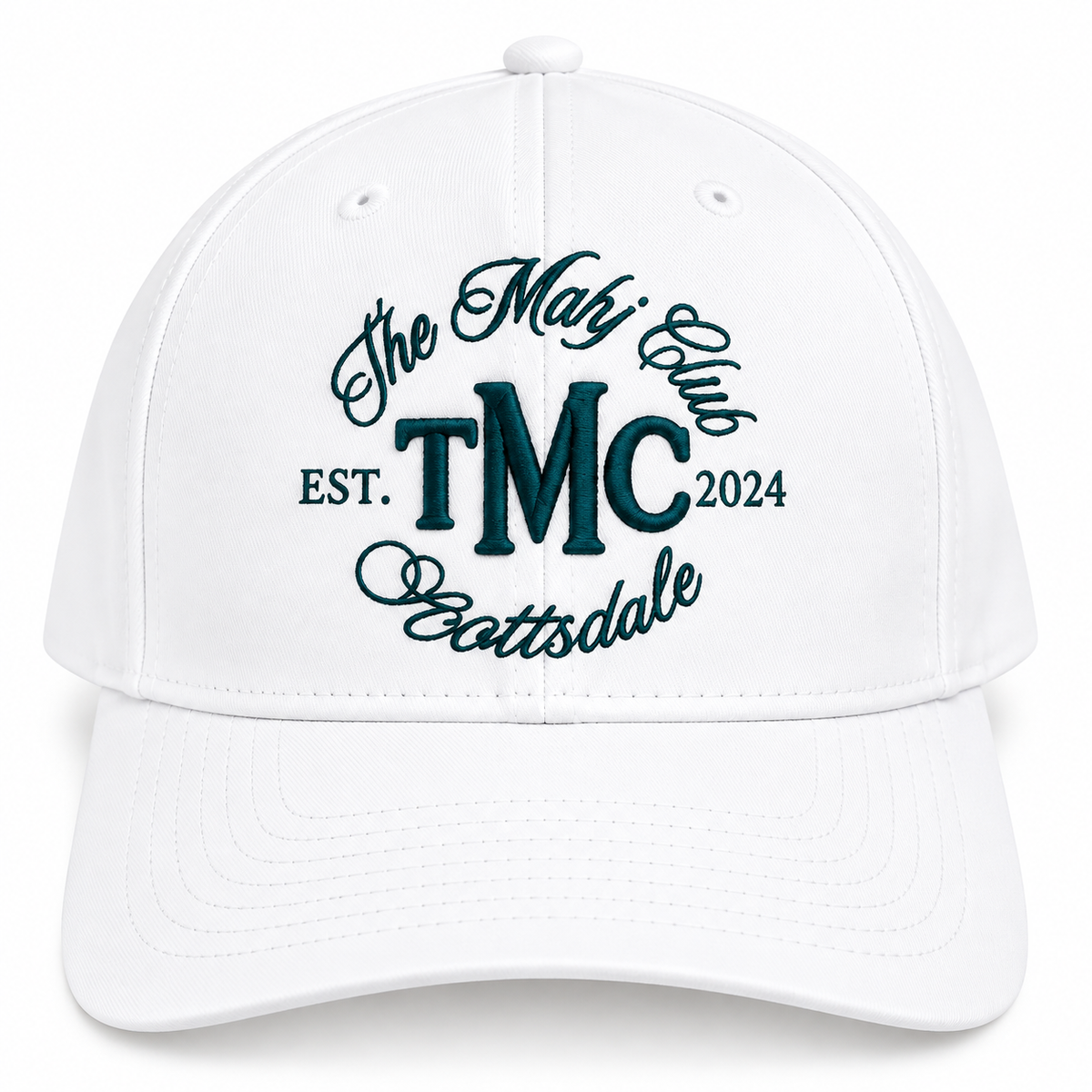 The Mahj Clubs Embrodiary Crest Hats