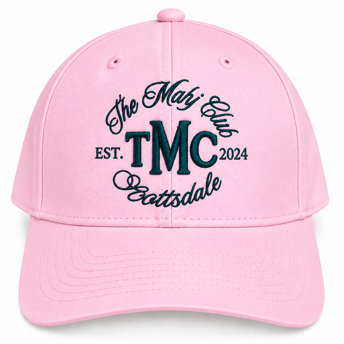 The Mahj Clubs Embrodiary Crest Hats