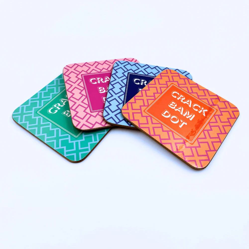 My Fair Mahjong Coasters 4pk