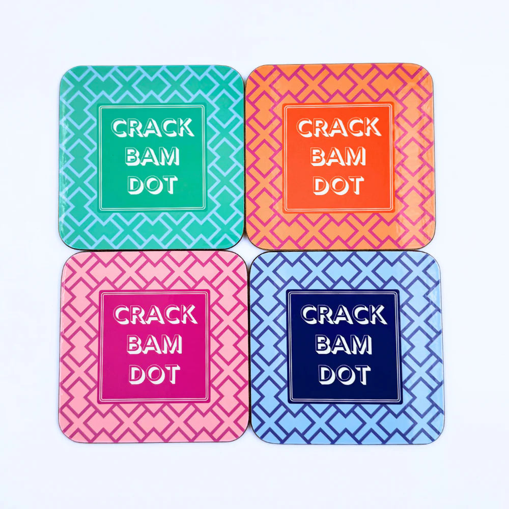 My Fair Mahjong Coasters 4pk