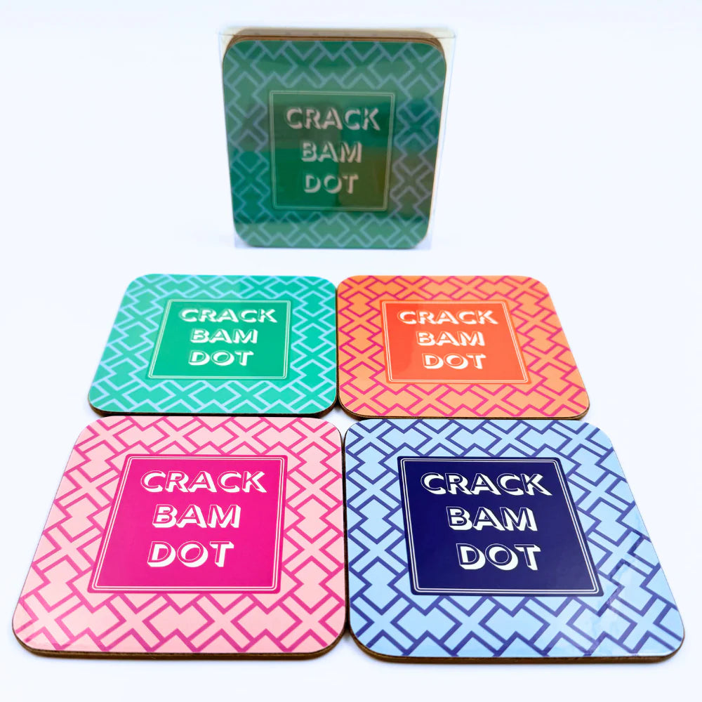 My Fair Mahjong Coasters 4pk