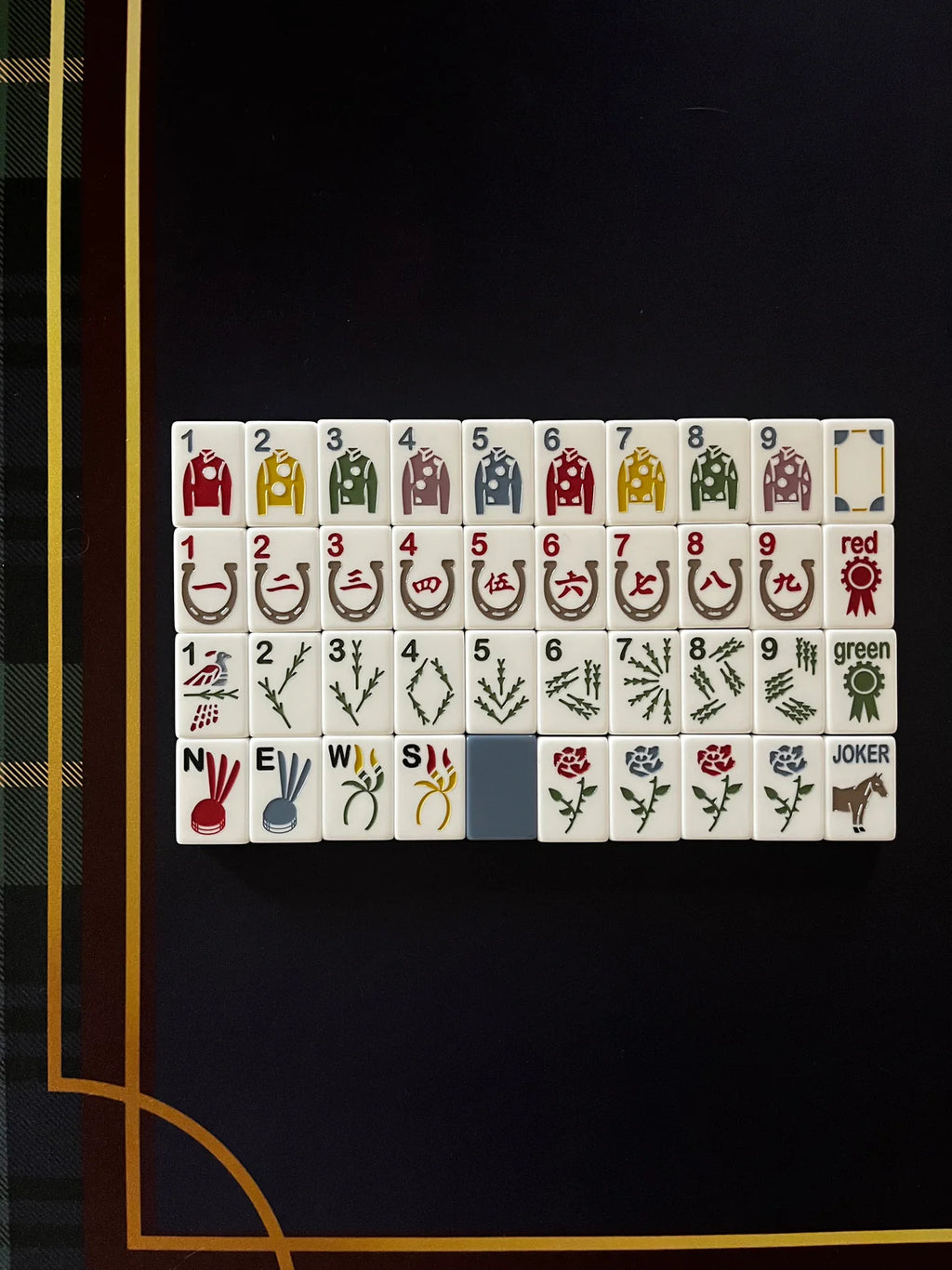 Luxe Mahjong Polo Tile