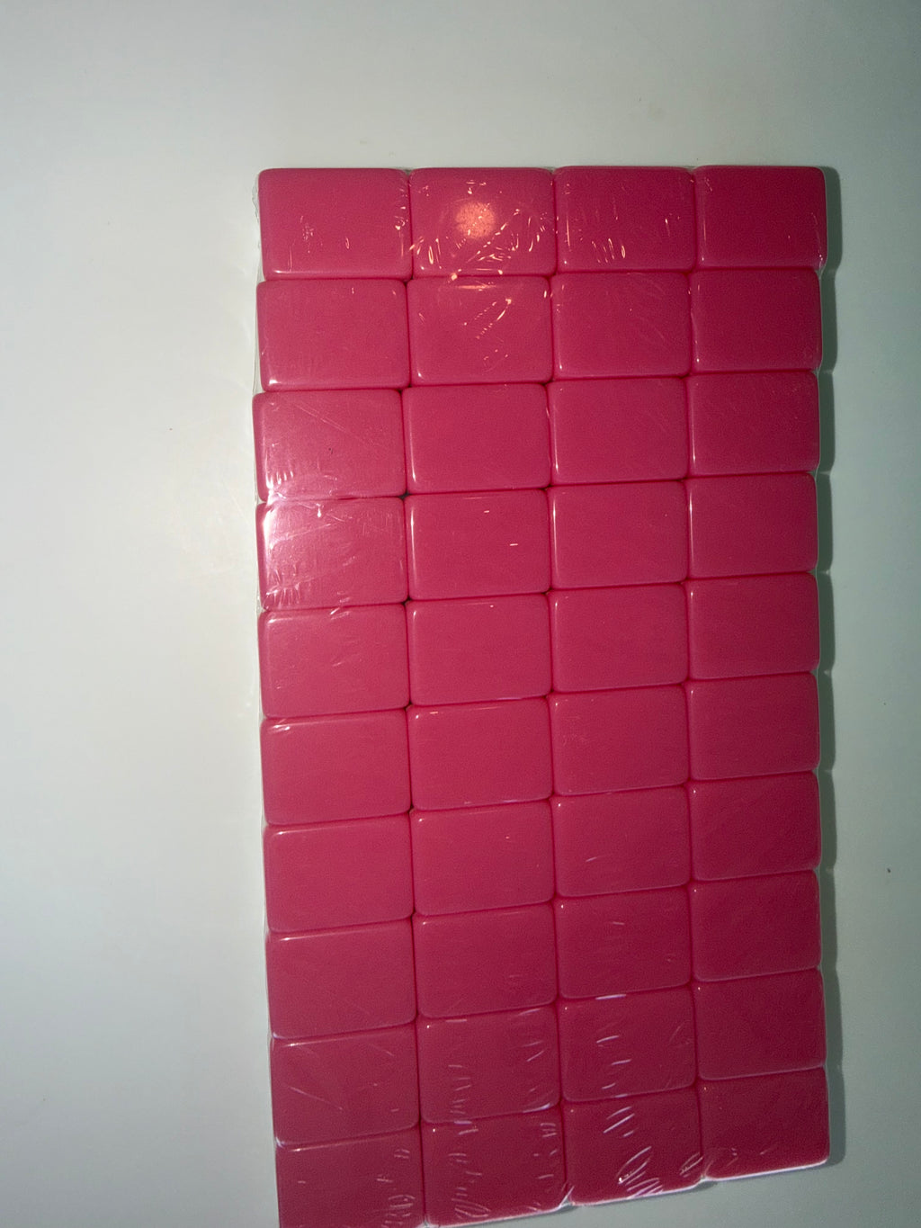 Luxury Light Pink Mahjong Tiles
