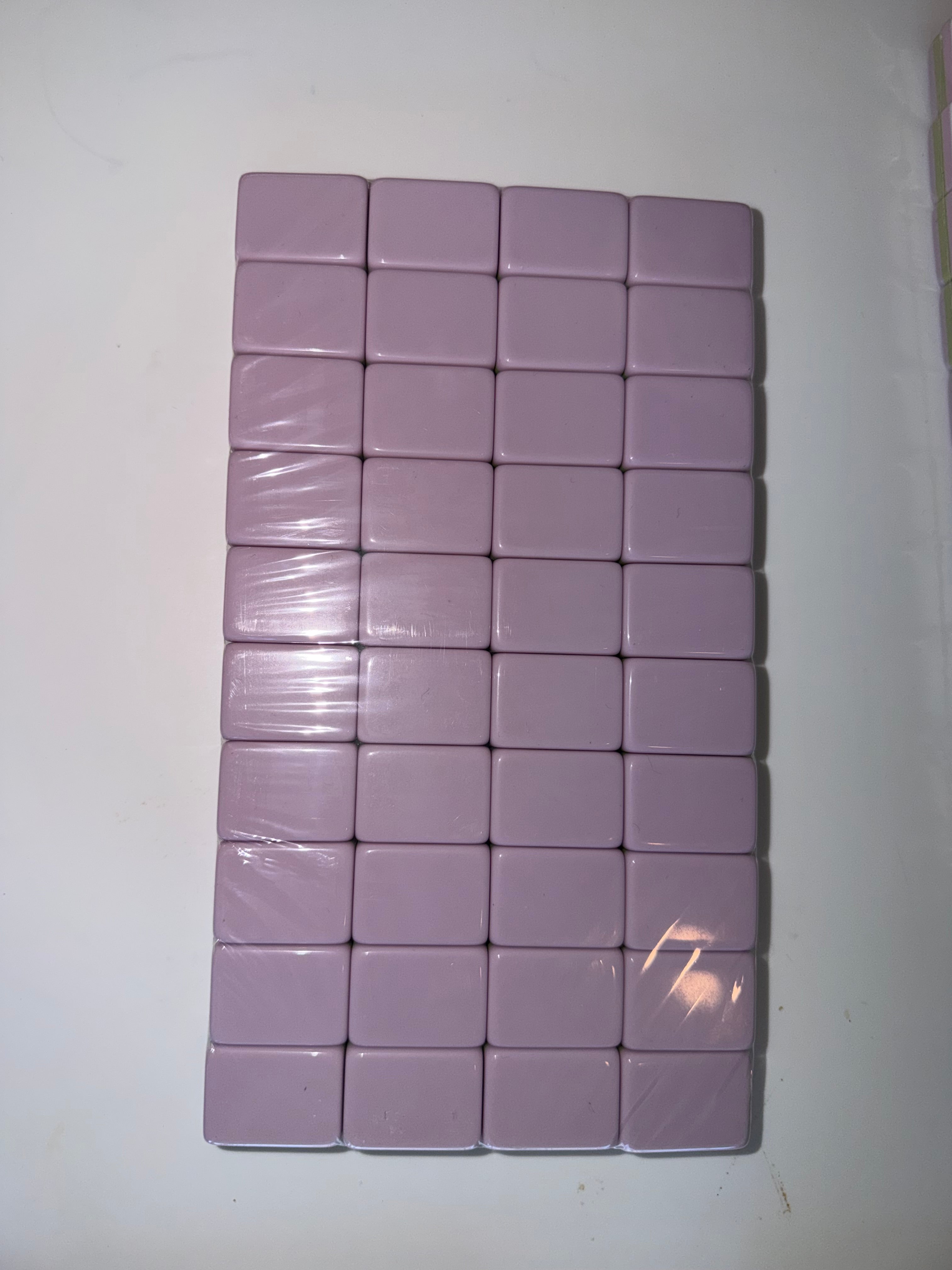 Luxury Purple The Flower Collection Mahjong Tiles