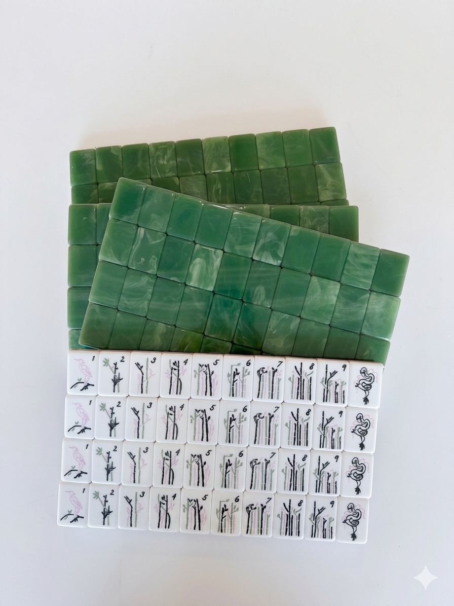 Luxury Brand Green Pearlized Tiles