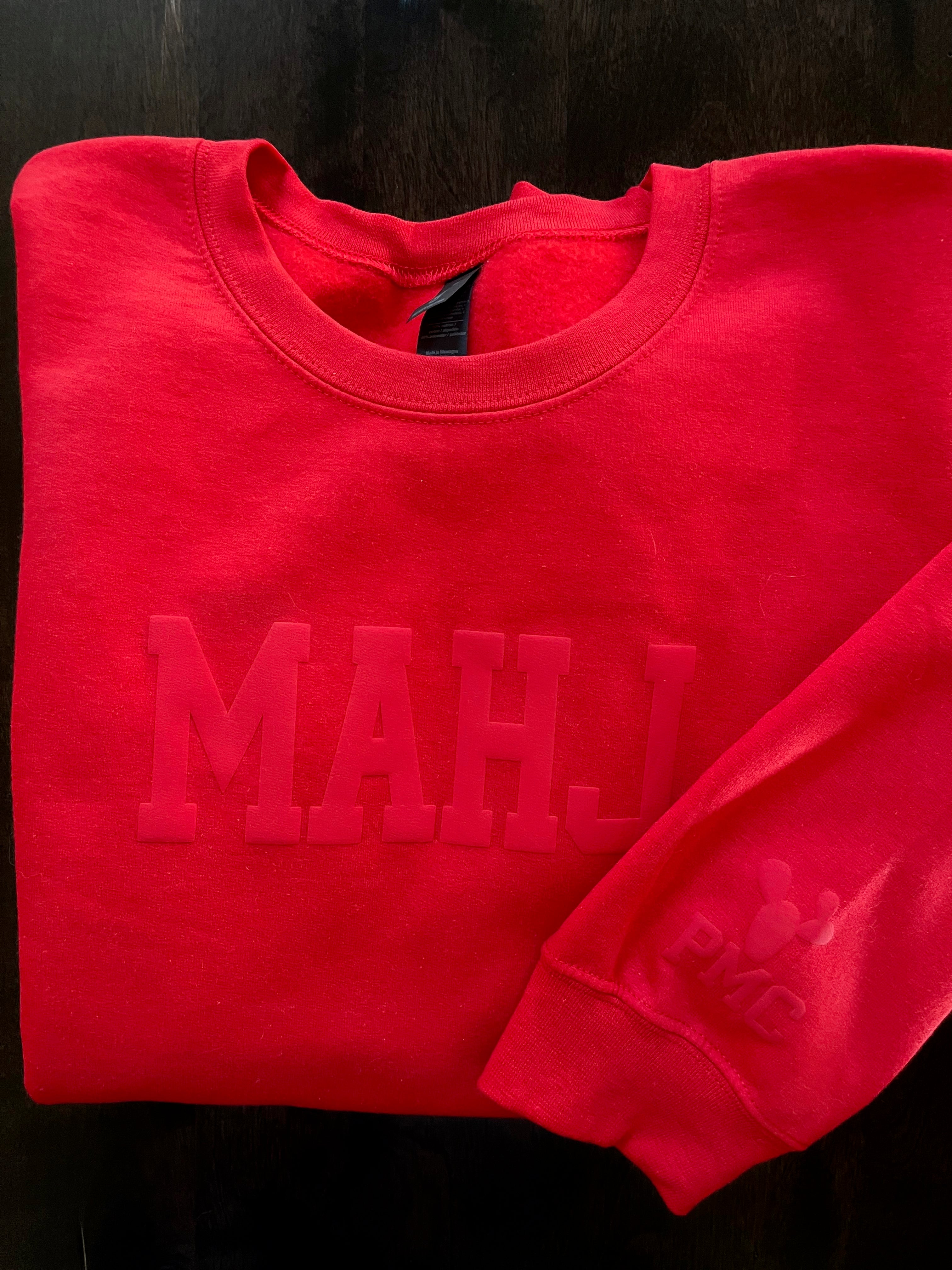 Sweatshirt - PMC Mahj Red