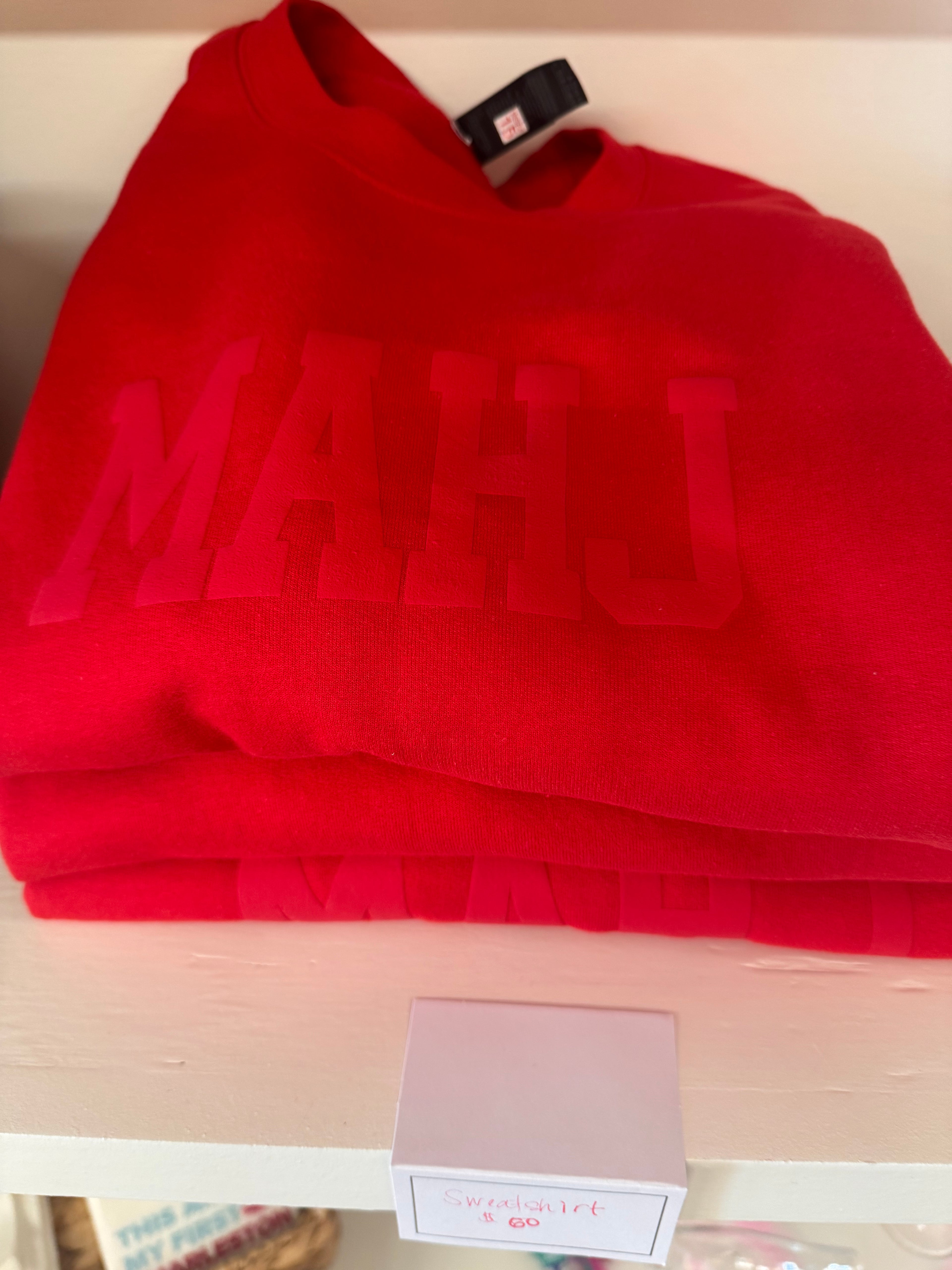 Sweatshirt - PMC Mahj Red