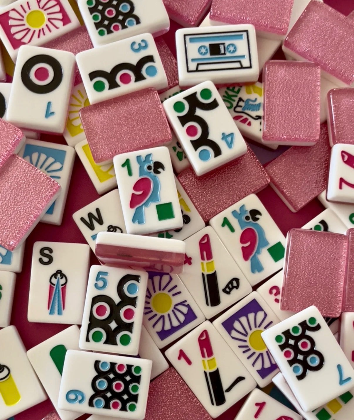 Bougie Bee Mahjong Tiles - Luxe Mahjong