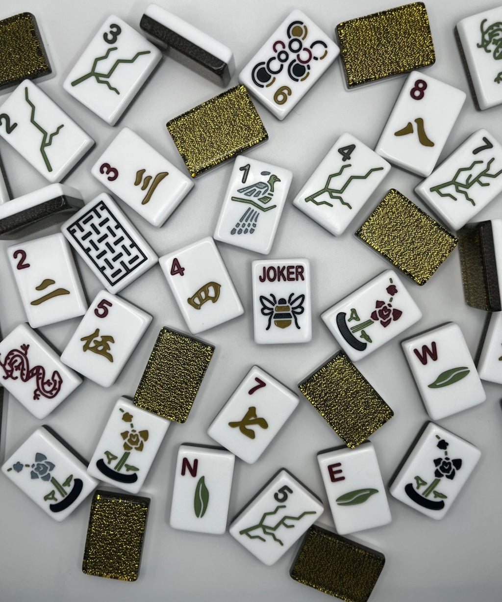 Bougie Bee Mahjong Tiles - Luxe Mahjong