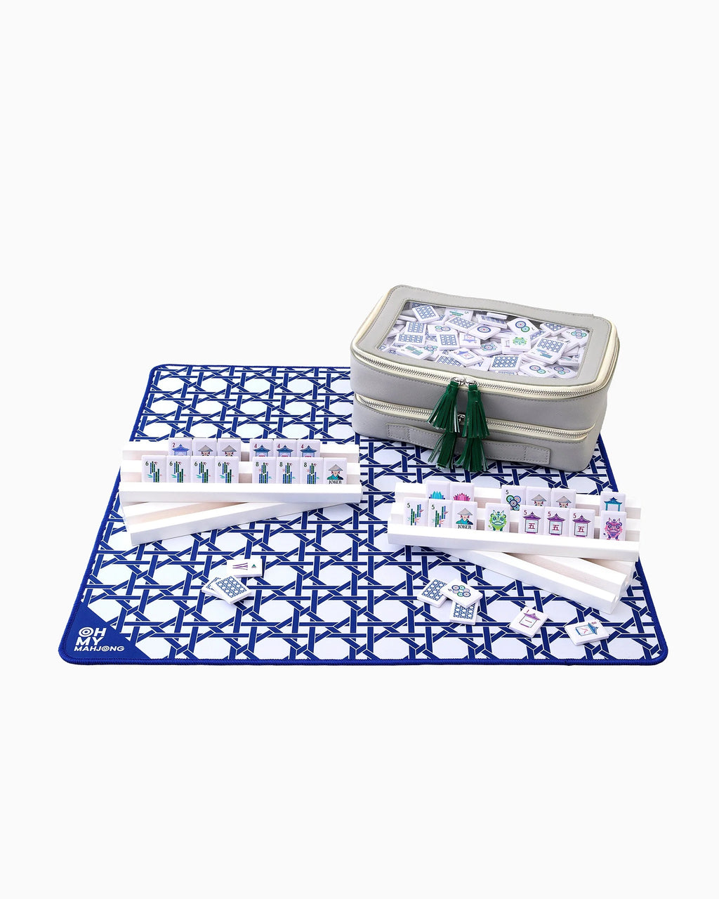 MINI Oh. My Mahjong Blue Can Travel Mat