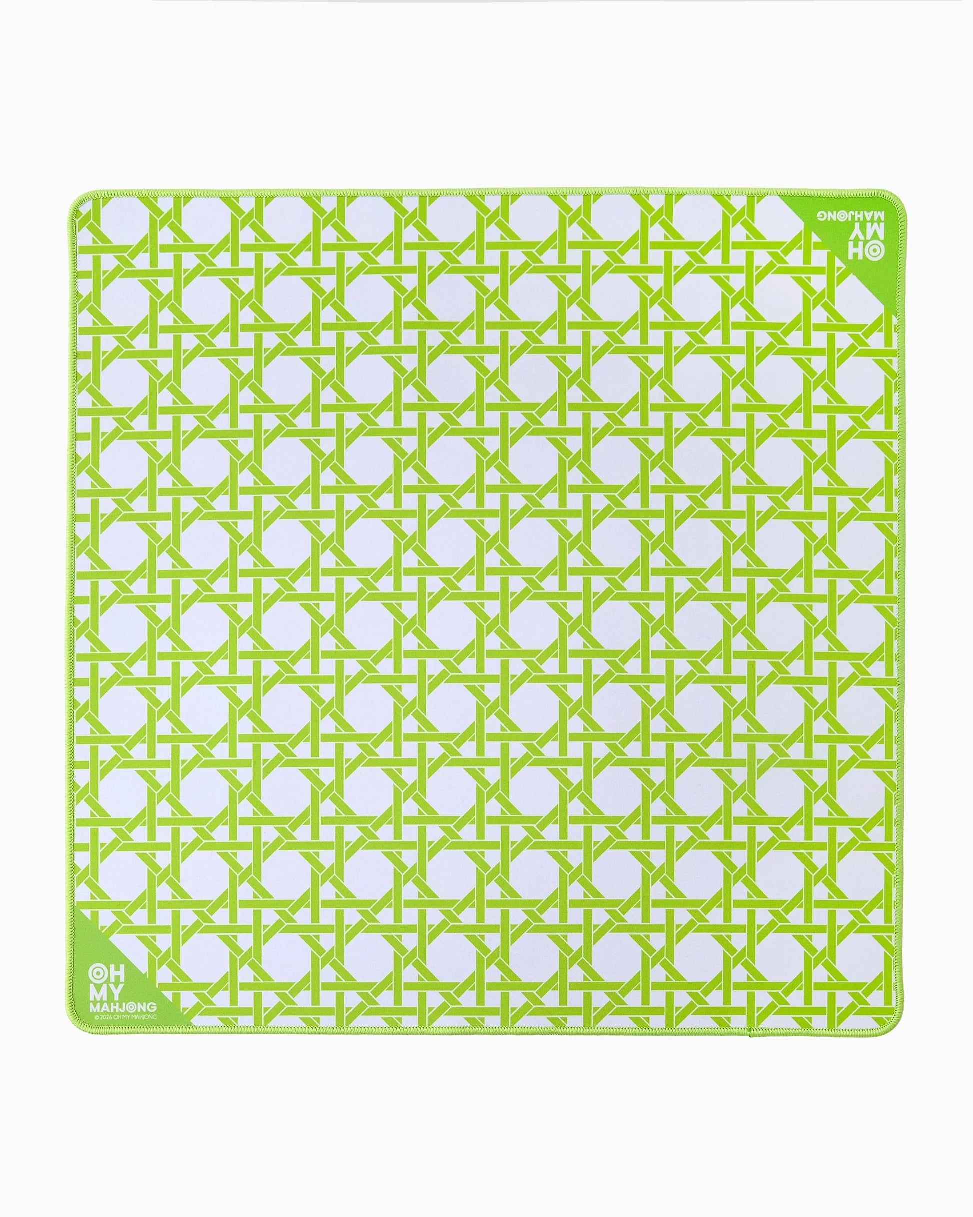 Mini Green Cane Mat Oh My Mahjong