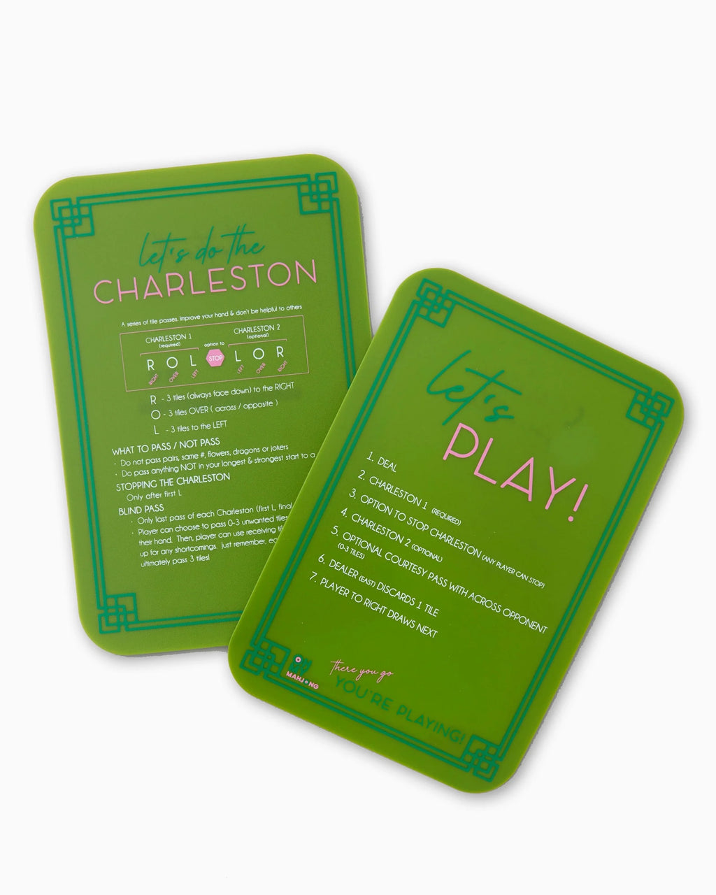 Oh MY Mahjong Green Shufflers