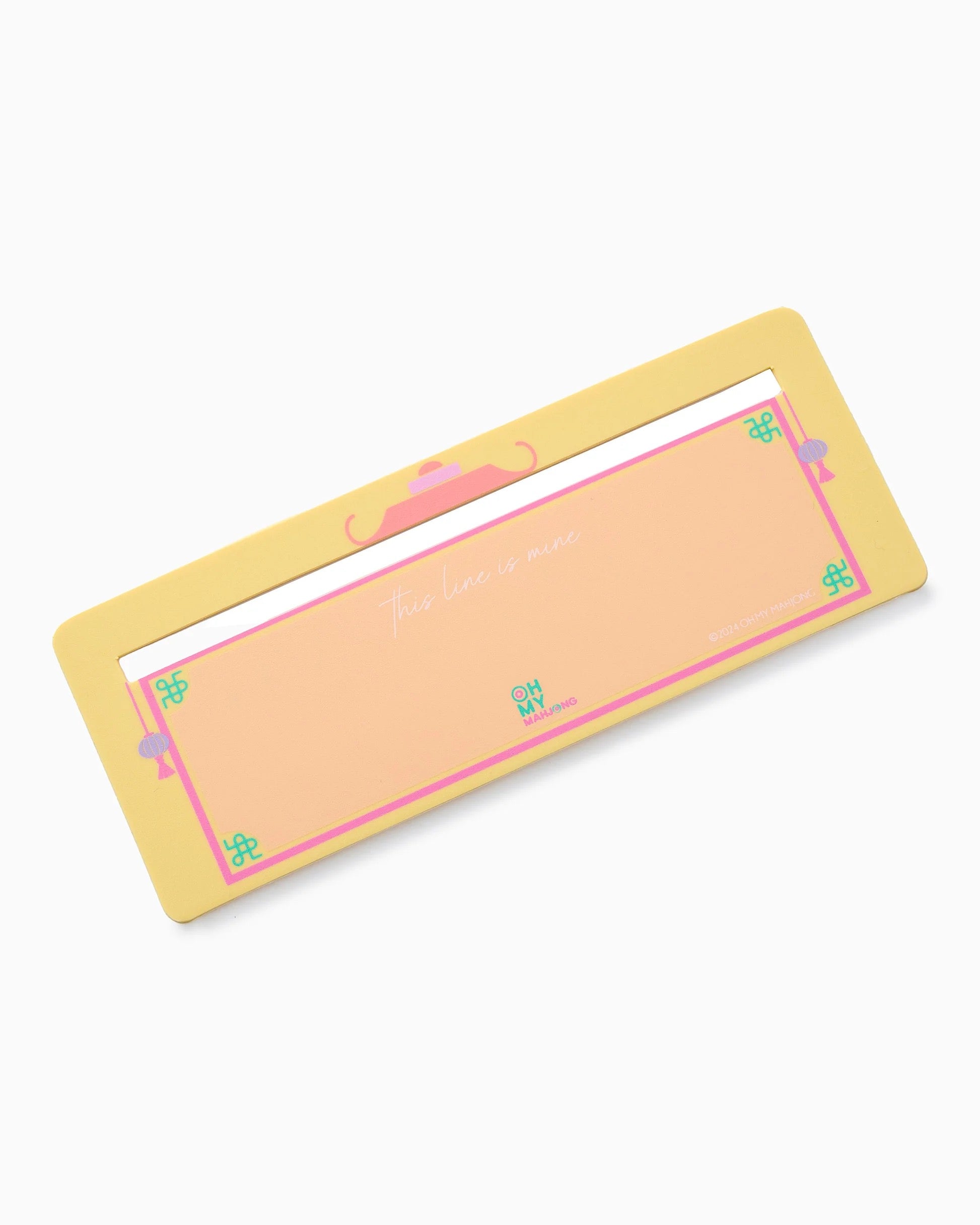 Oh My Mahjong Yellow Line Reader