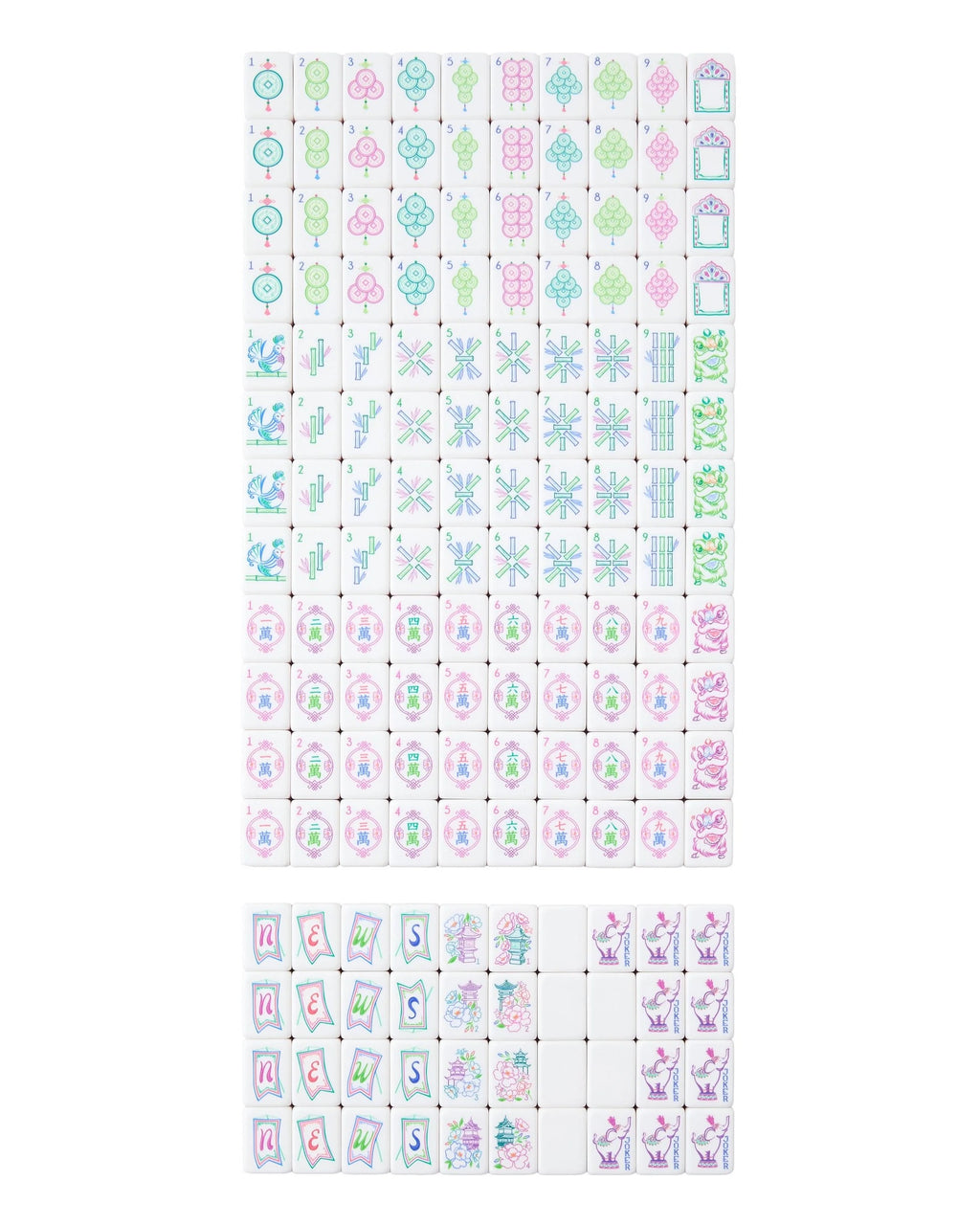 Oh My Mahjong Amara Mahjong Tiles