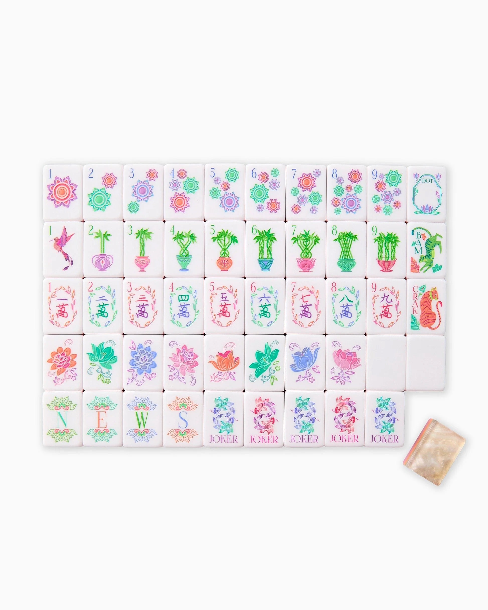 OH My Mahjong Pearlescent Mahjong Tiles