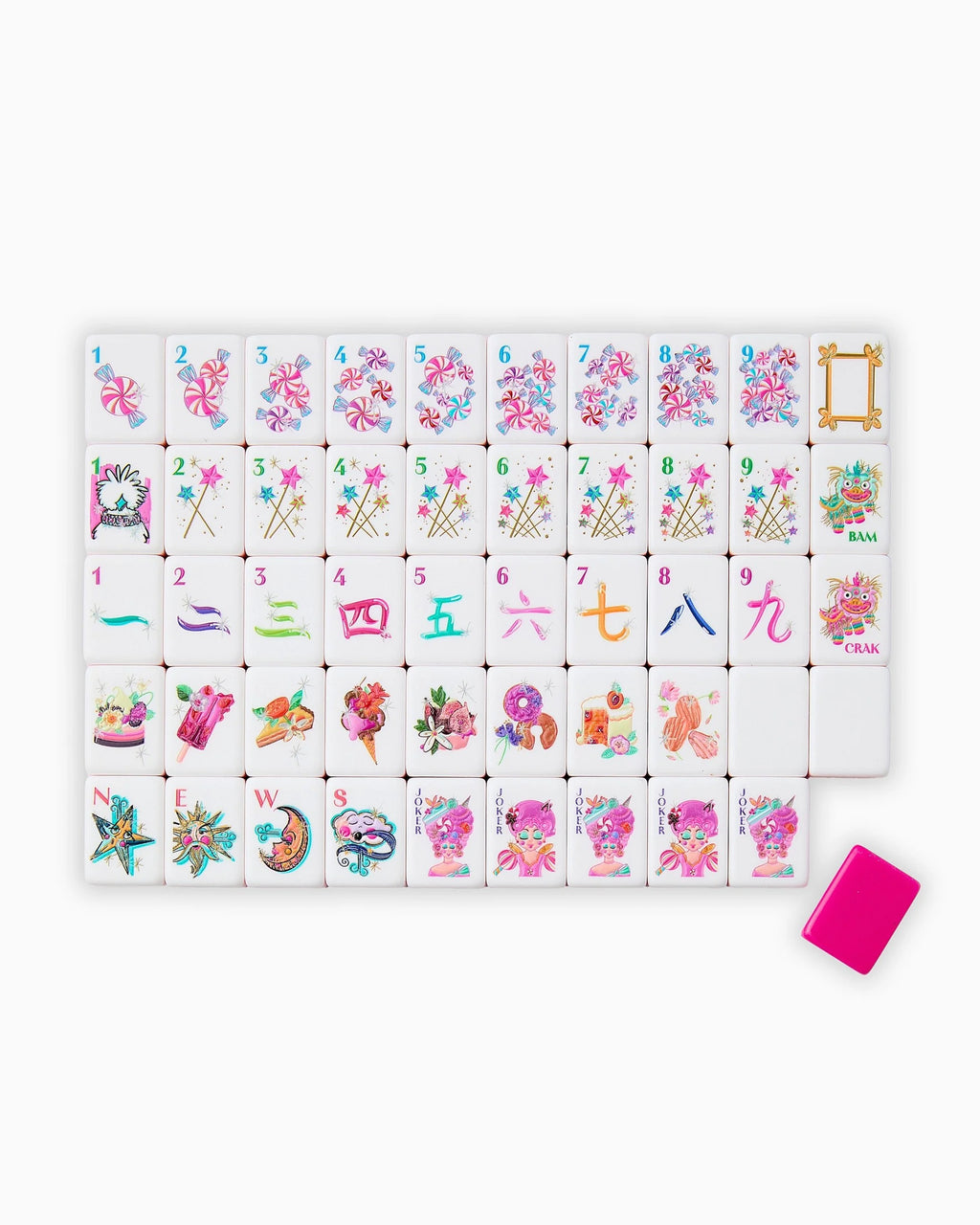Oh My Mahjong Glitterville Mahjong Tiles