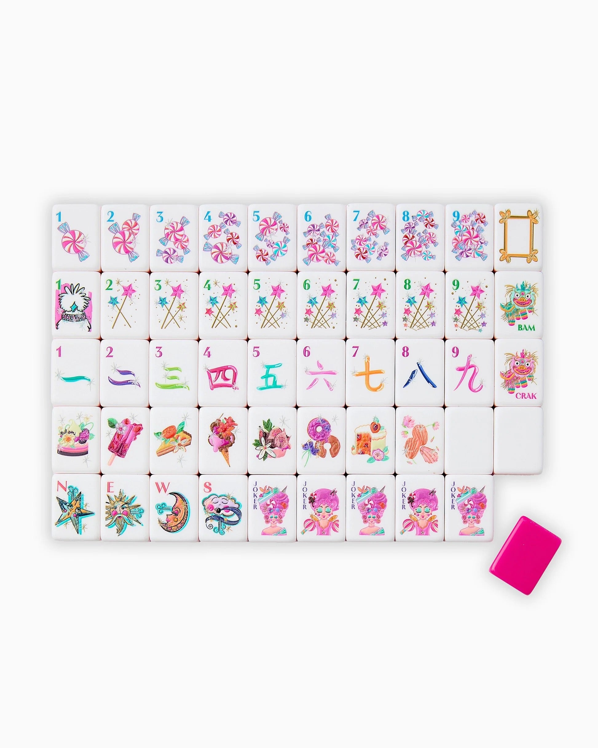 Oh My Mahjong Glitterville Mahjong Tiles