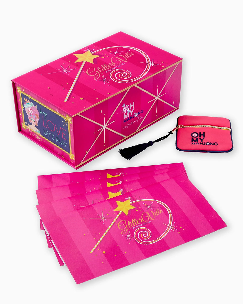 Oh My Mahjong Glitterville Mahjong Tiles