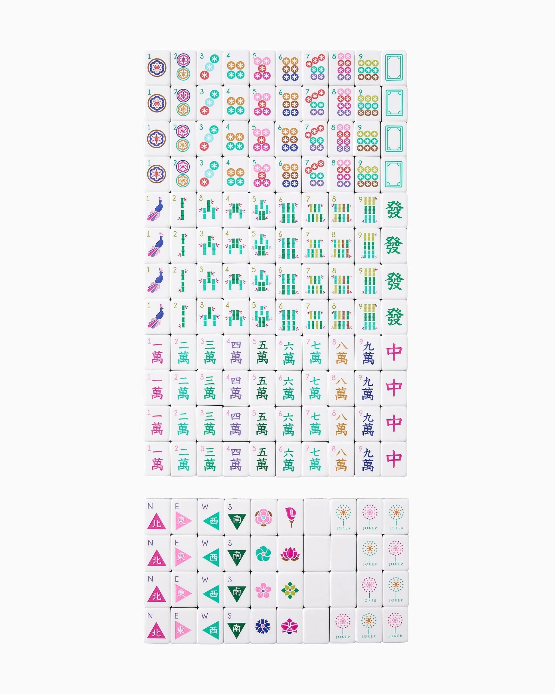Oh My Mahjong Le Fete Mahjong Tiles