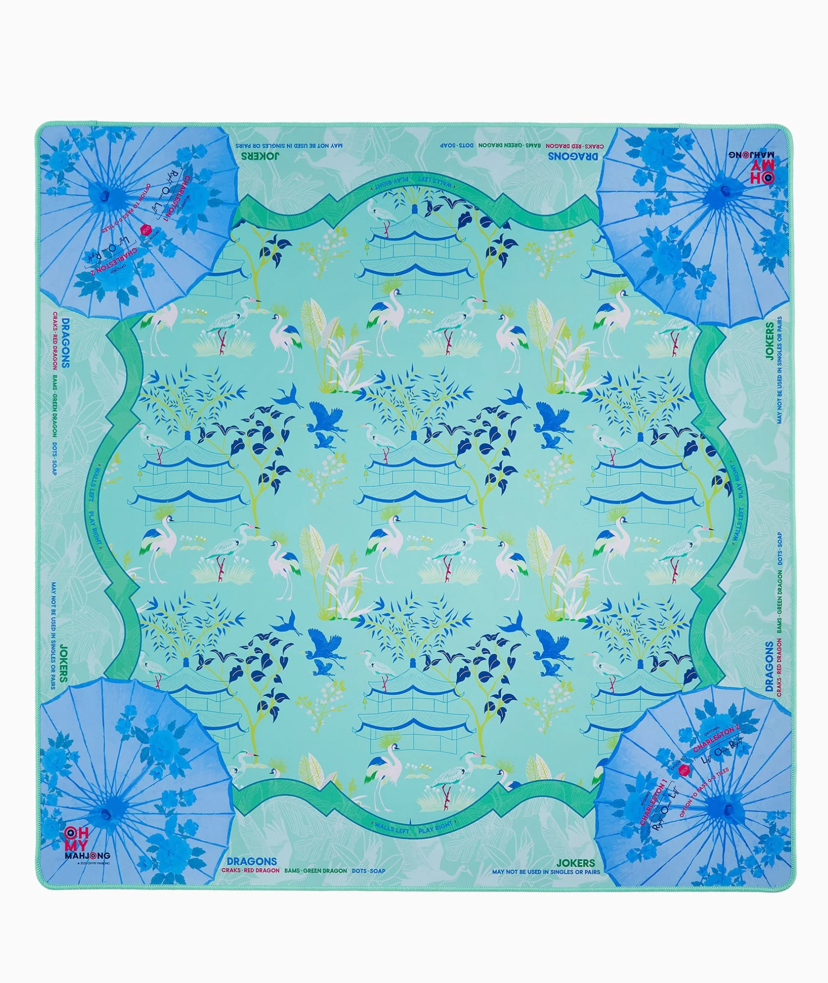 Oh My Mahjong Veranda Mat