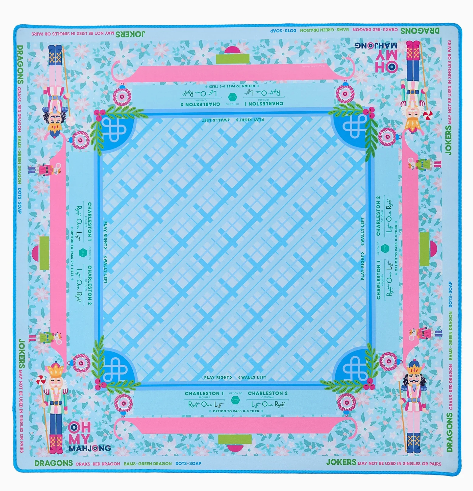 Oh My Mahjong Sugarplum Mat