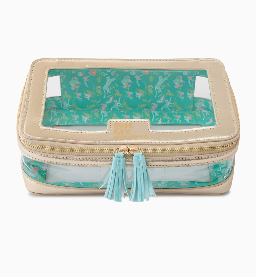 Oh My Mahjong Gold Tile Storage Bag